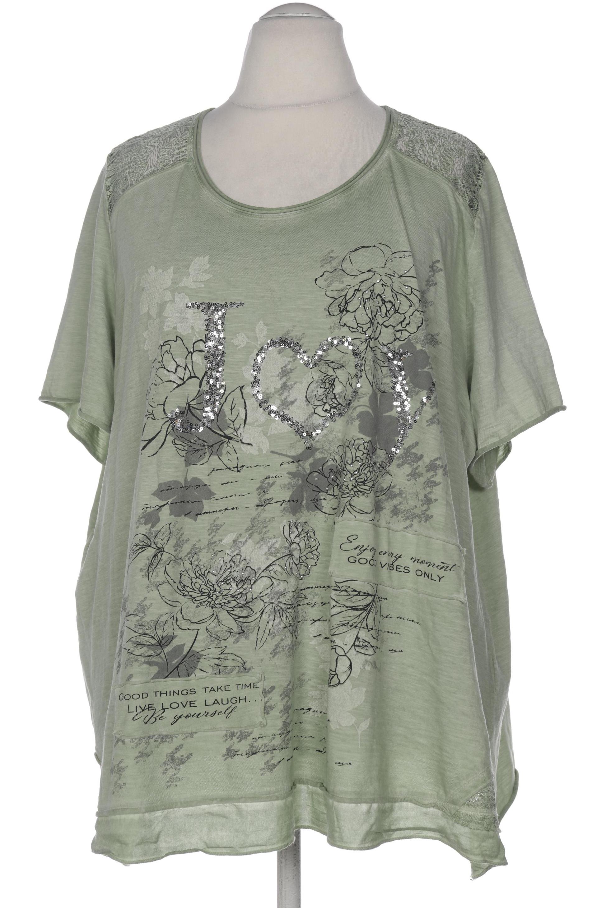 

Ulla Popken Damen T-Shirt, hellgrün, Gr. 52