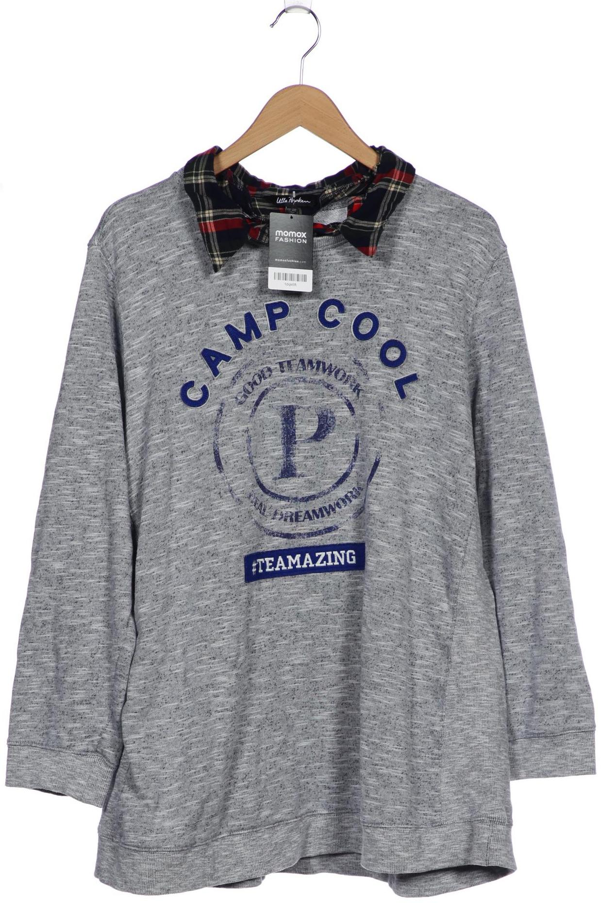 

Ulla Popken Damen Sweatshirt, grau