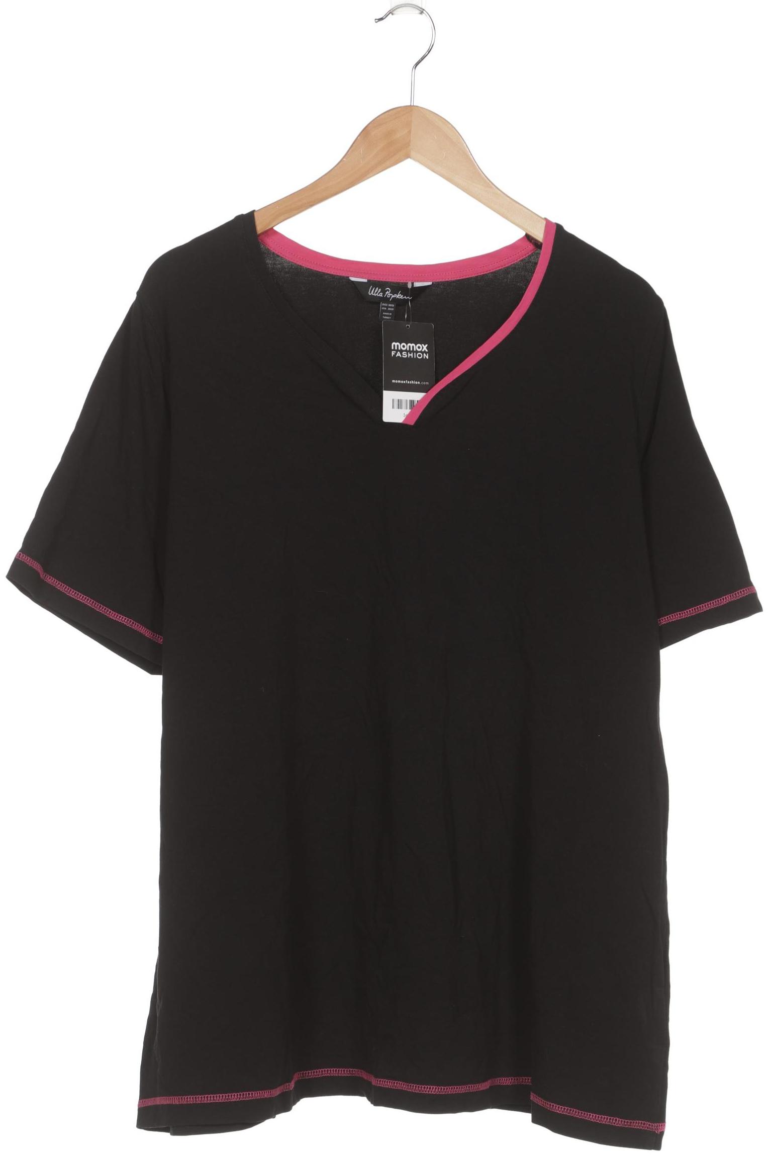 

Ulla Popken Damen T-Shirt, schwarz, Gr. 50