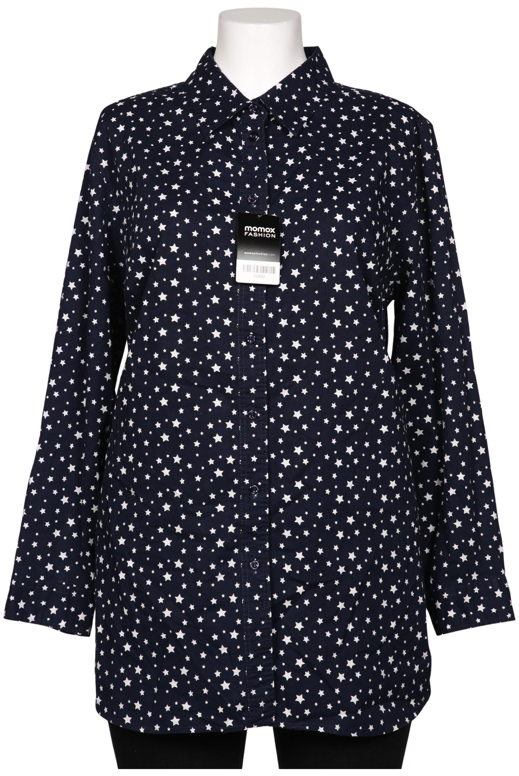 

Ulla Popken Damen Bluse, marineblau, Gr. 46