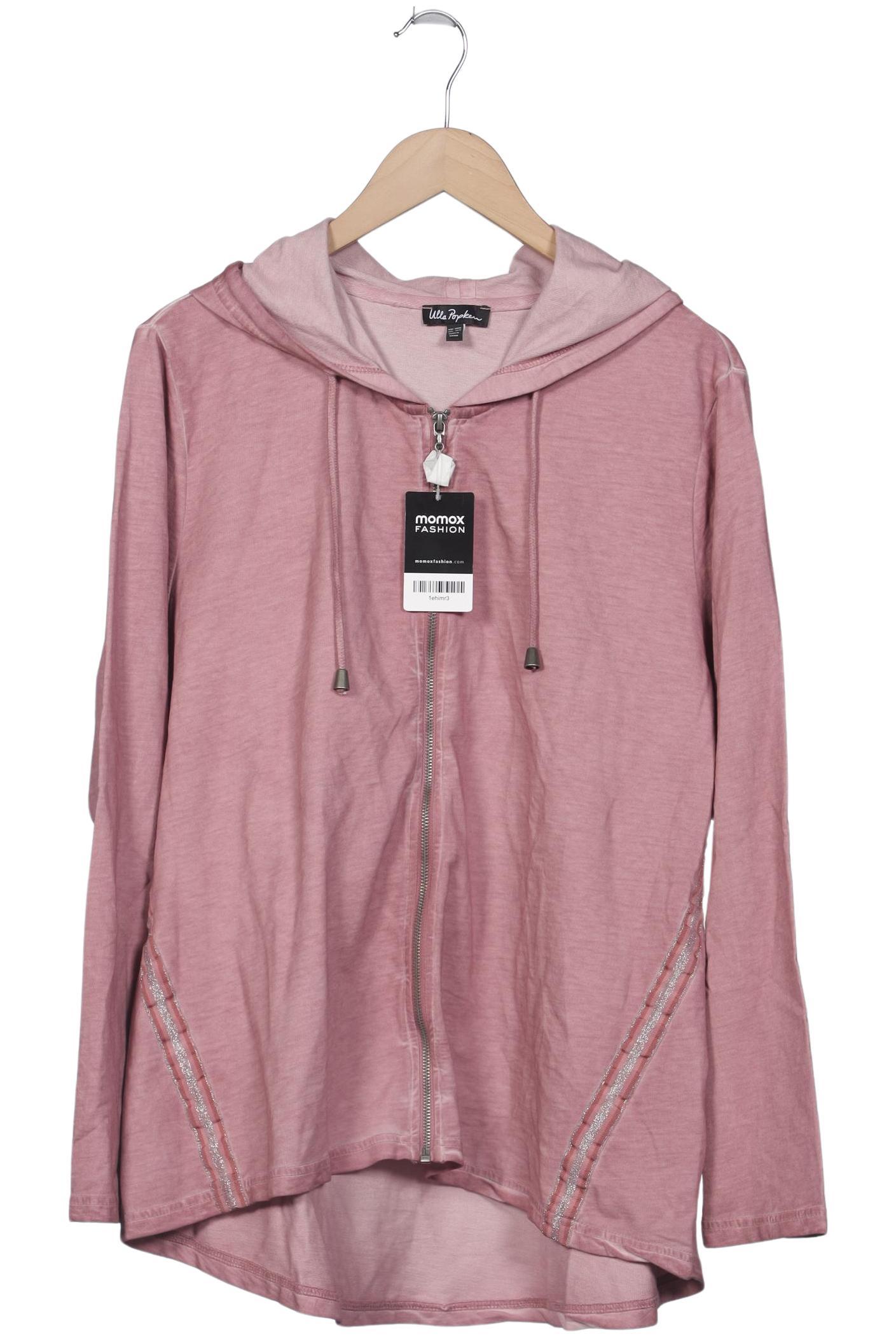 

Ulla Popken Damen Kapuzenpullover, pink, Gr. 46
