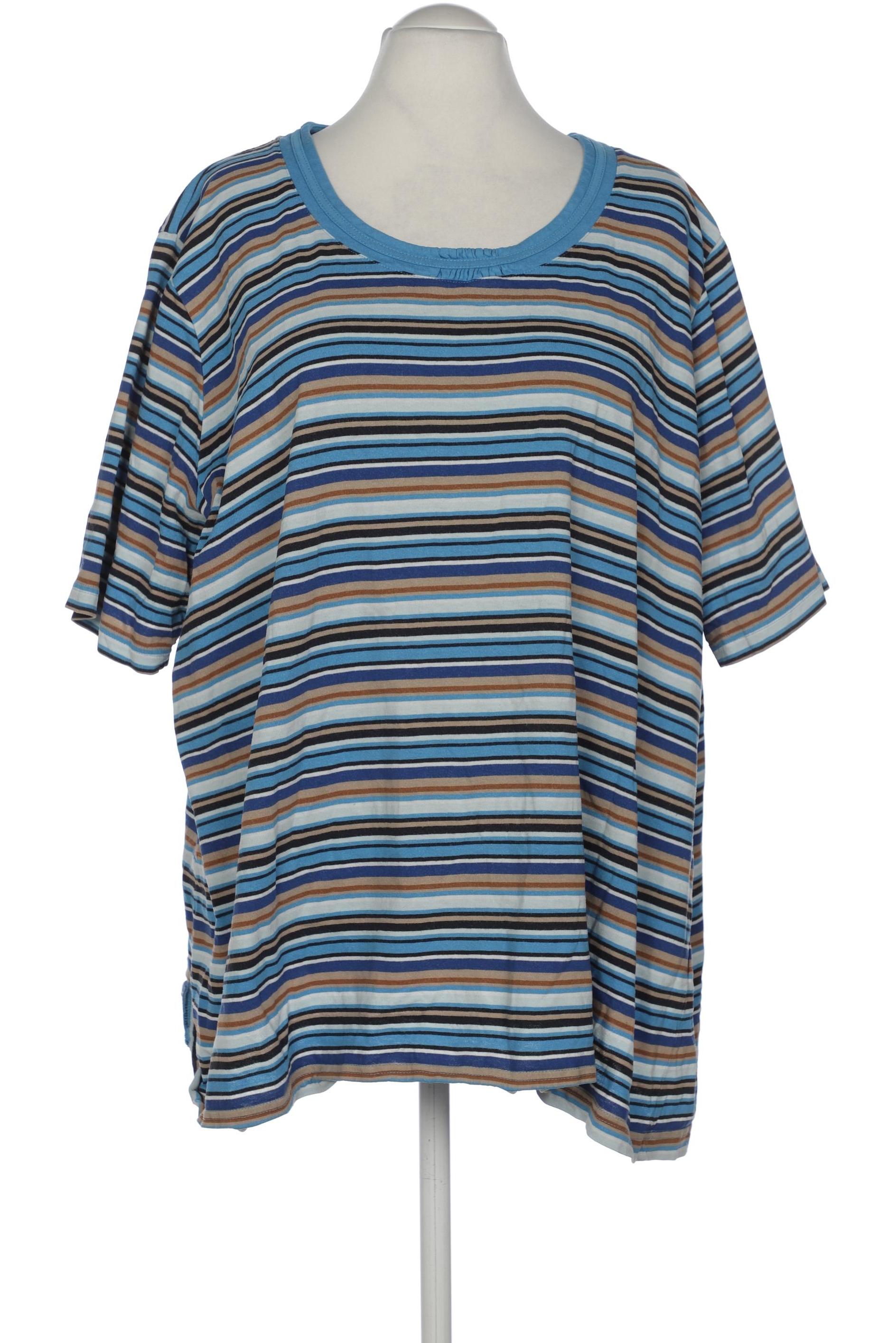 

Ulla Popken Damen T-Shirt, blau, Gr. 52