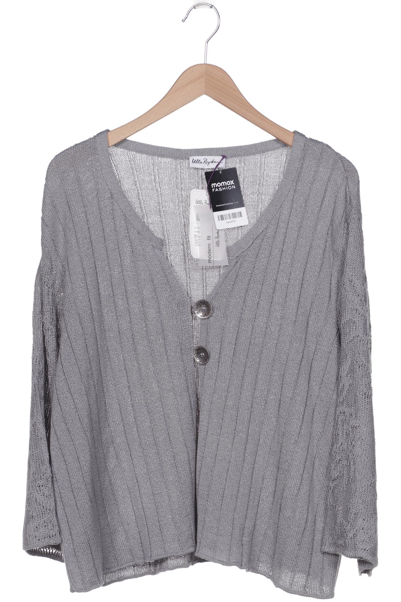 

Ulla Popken Damen Strickjacke, grau