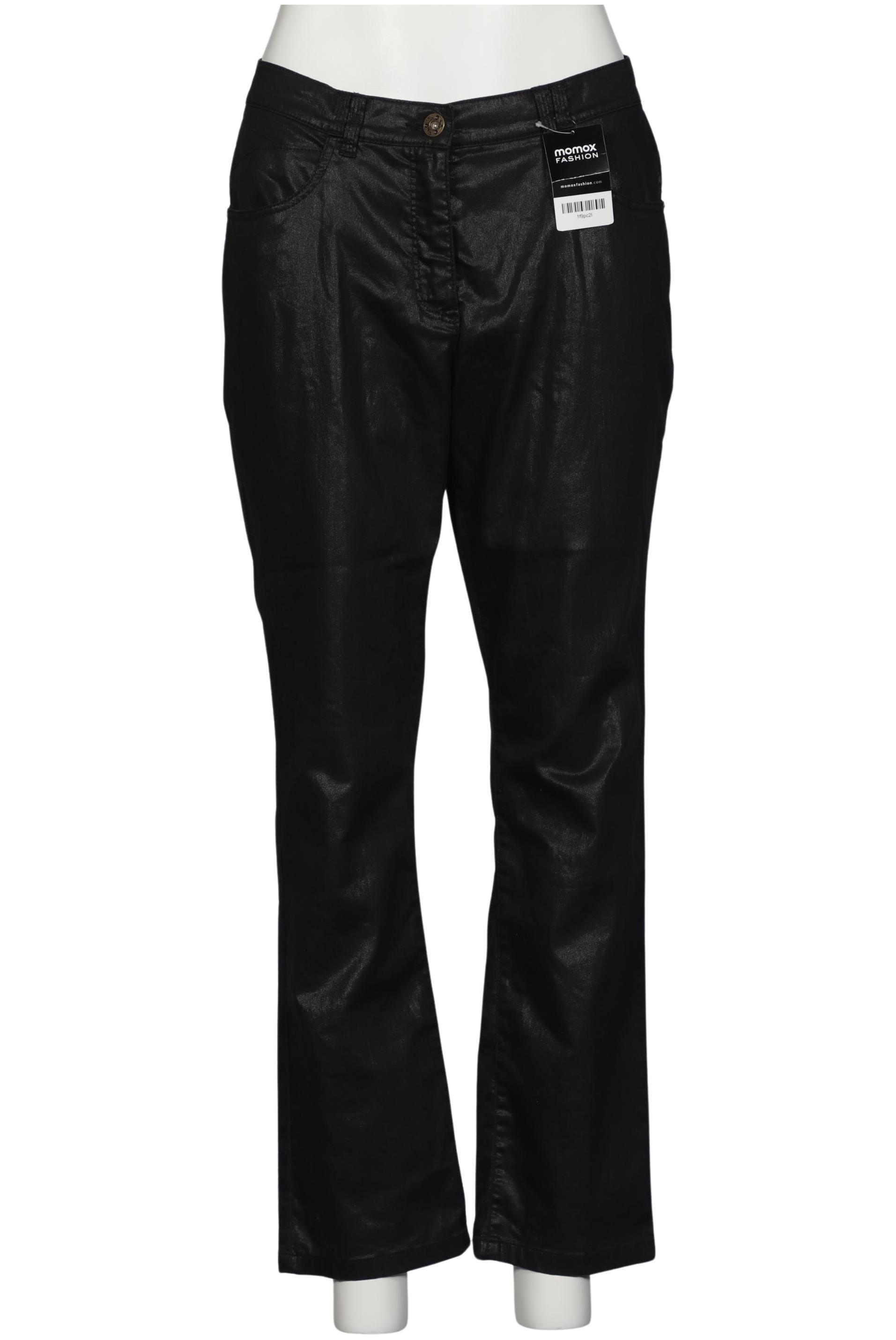 

Ulla Popken Damen Stoffhose, schwarz, Gr. 46