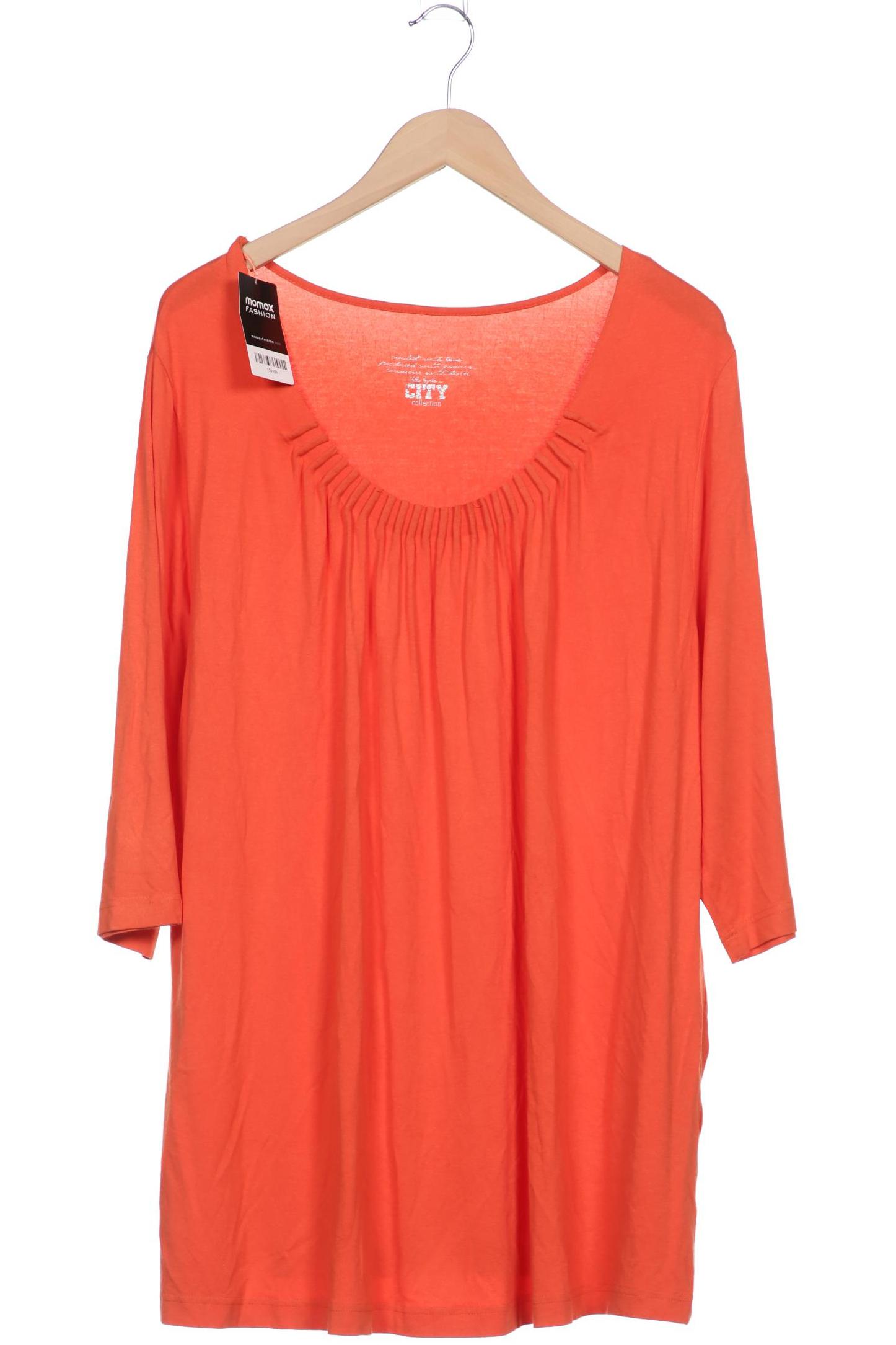 

Ulla Popken Damen Langarmshirt, orange