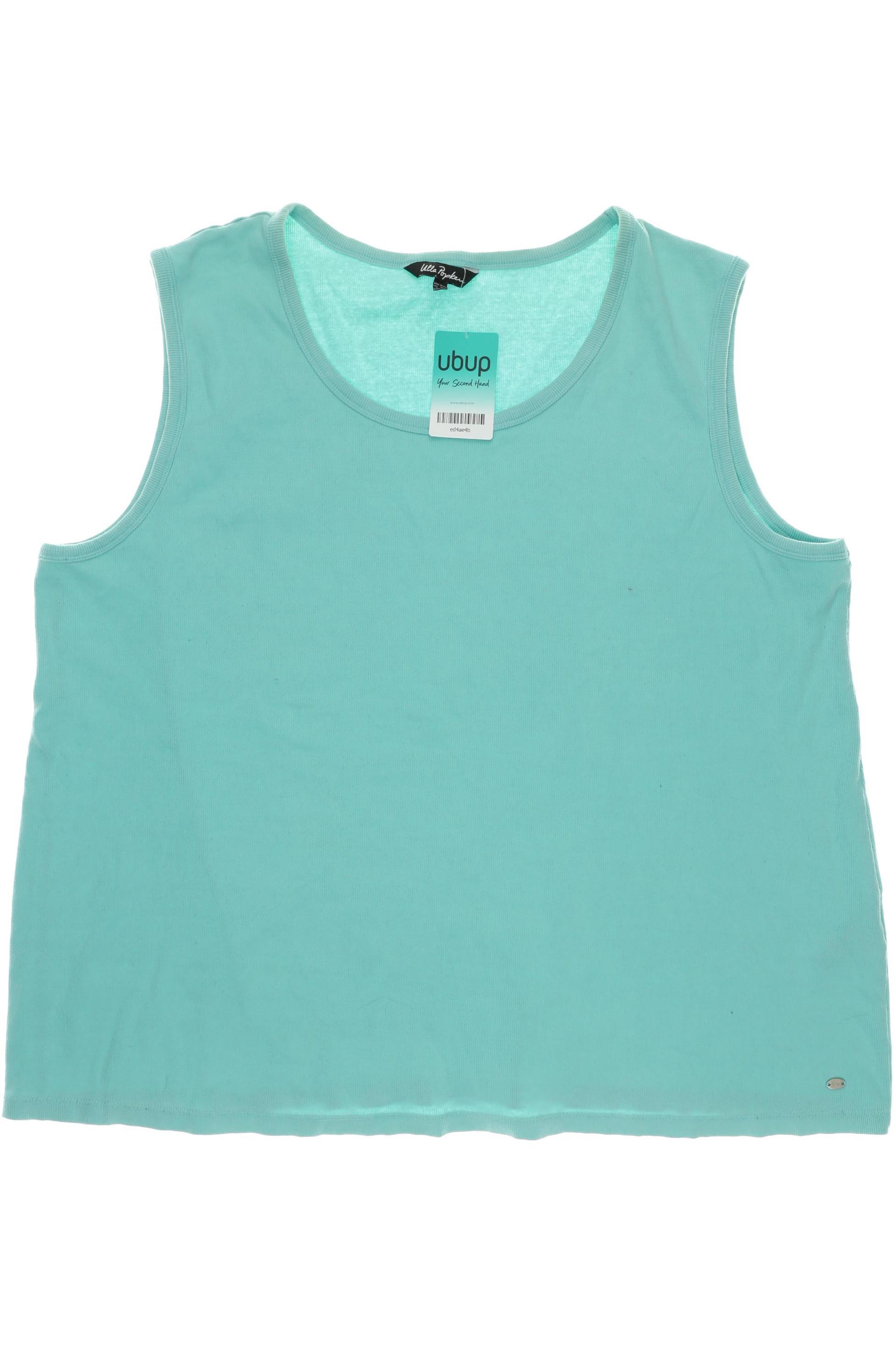 

Ulla Popken Damen Top, türkis, Gr. 58