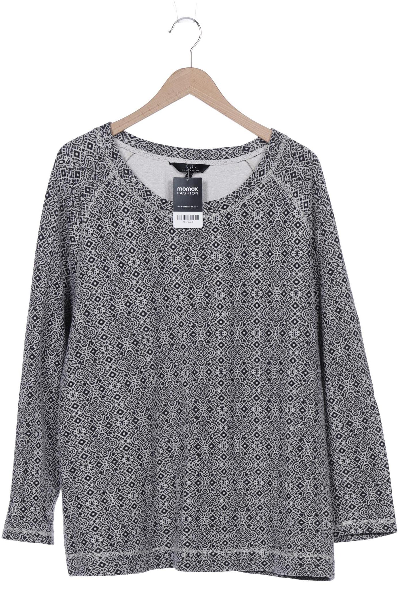 

Ulla Popken Damen Langarmshirt, grau