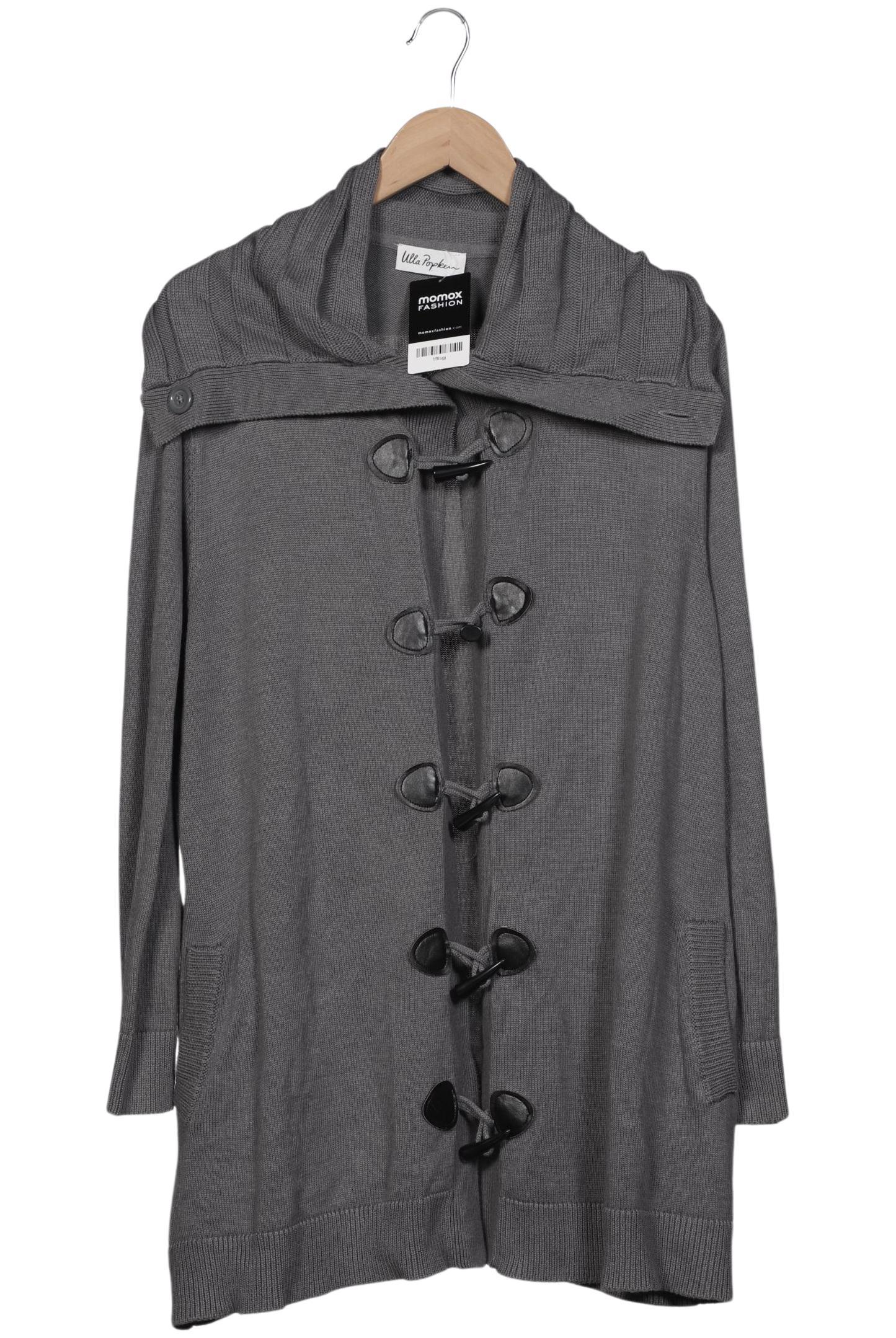 

Ulla Popken Damen Strickjacke, grau, Gr. 50