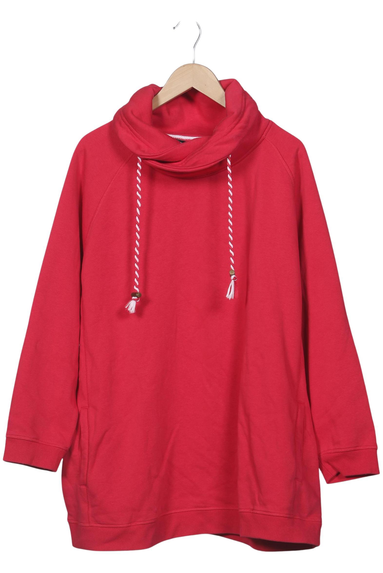 

Ulla Popken Damen Sweatshirt, rot, Gr. 54