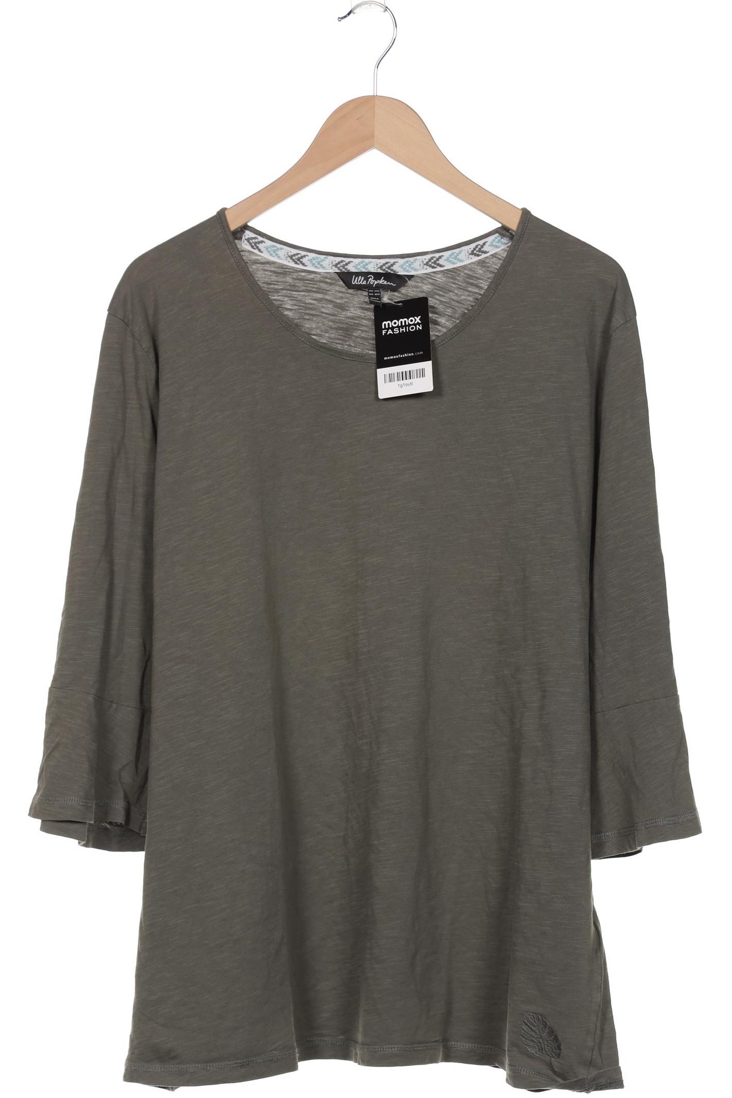 

Ulla Popken Damen Langarmshirt, grün, Gr. 50
