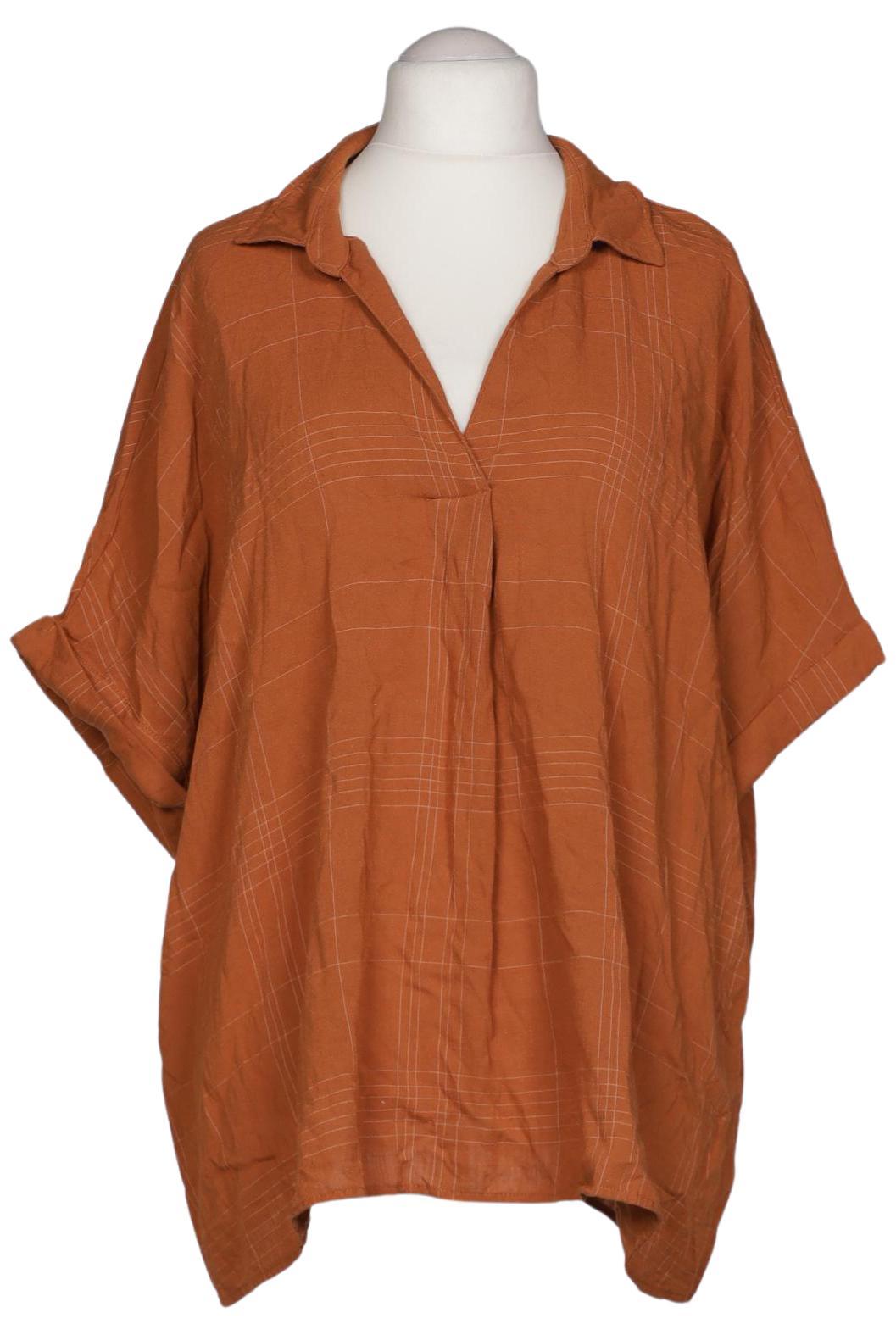 

Ulla Popken Damen Bluse, braun, Gr. 54