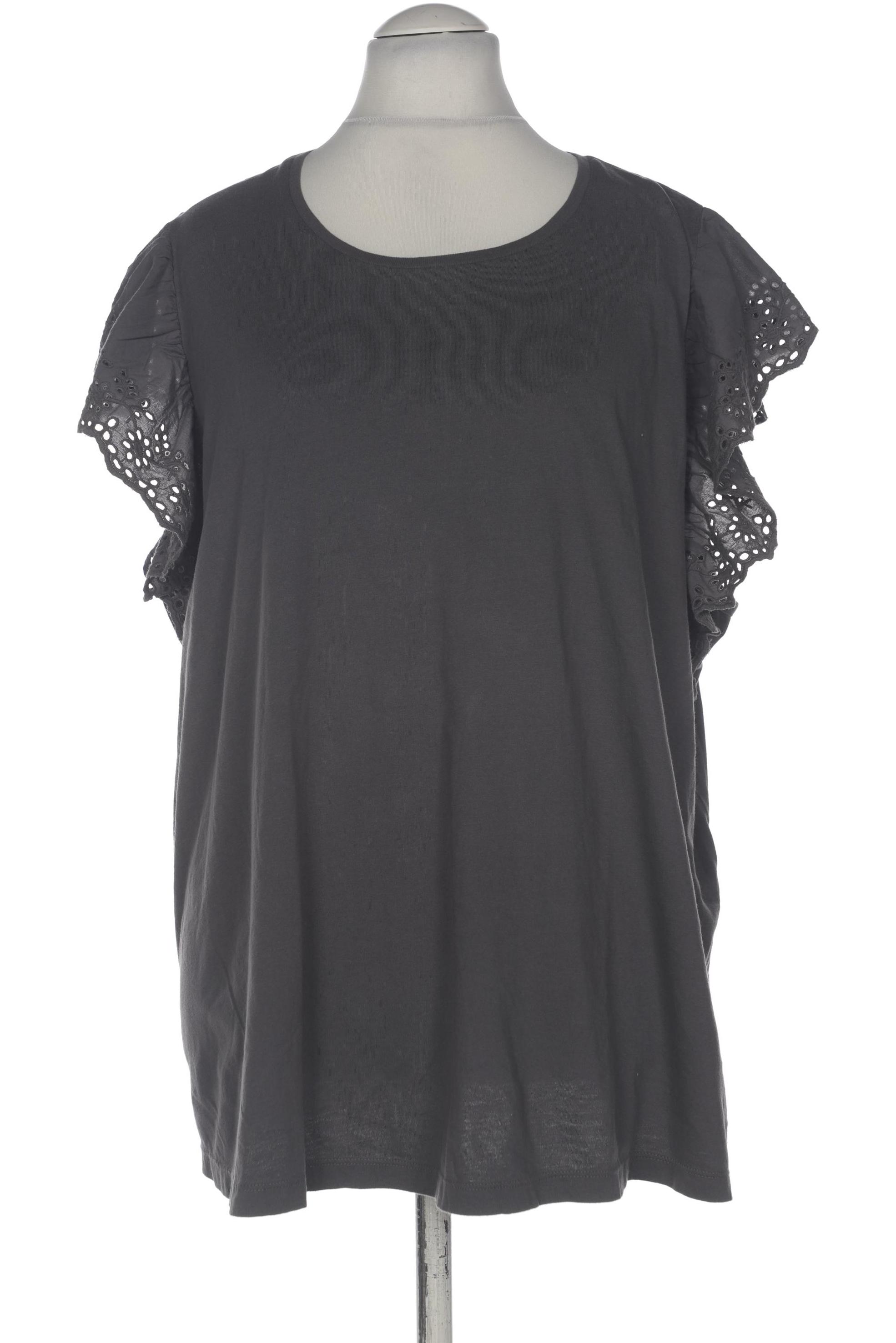 

Ulla Popken Damen T-Shirt, grau, Gr. 52