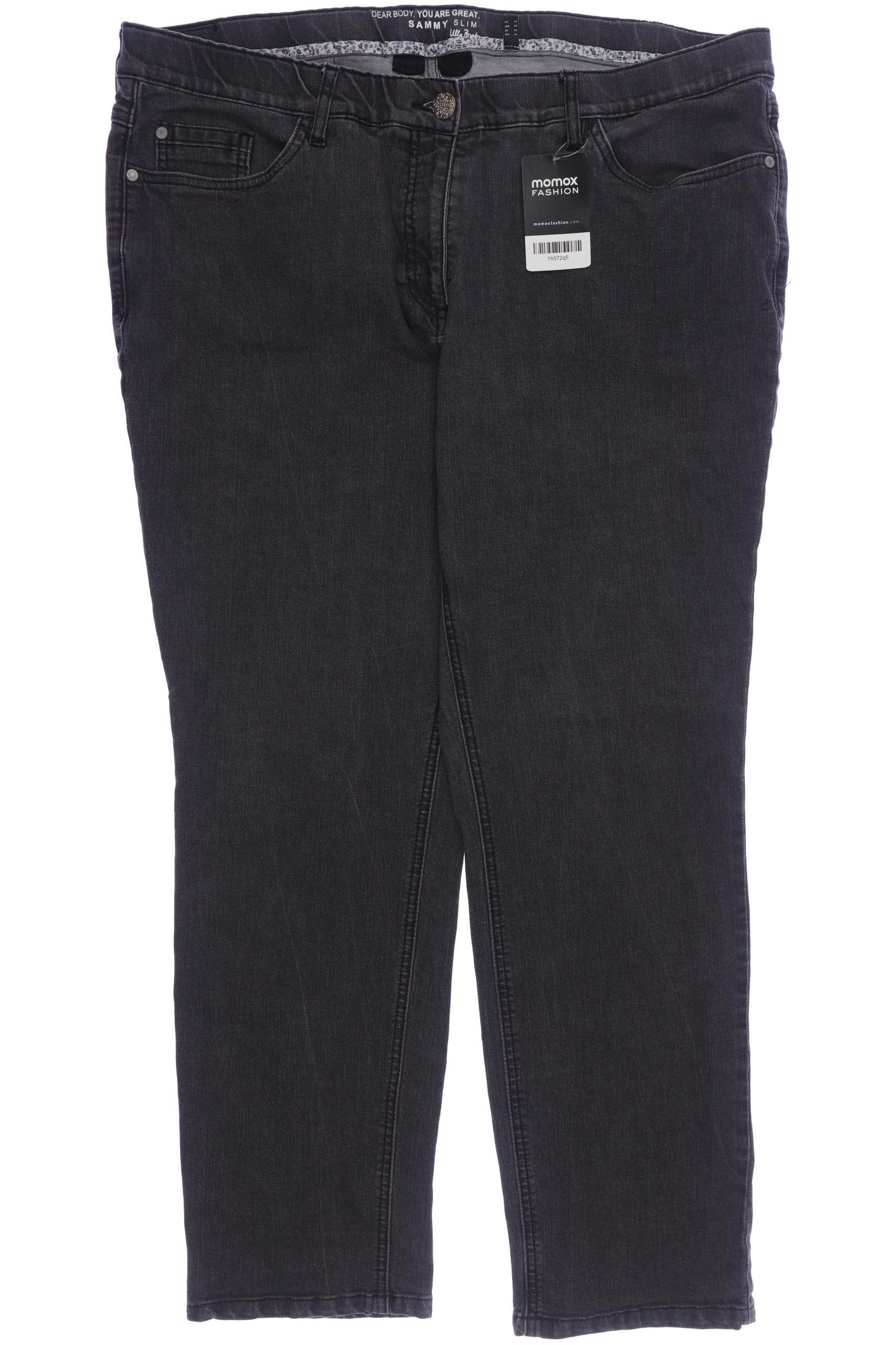 

Ulla Popken Damen Jeans, grau, Gr. 50
