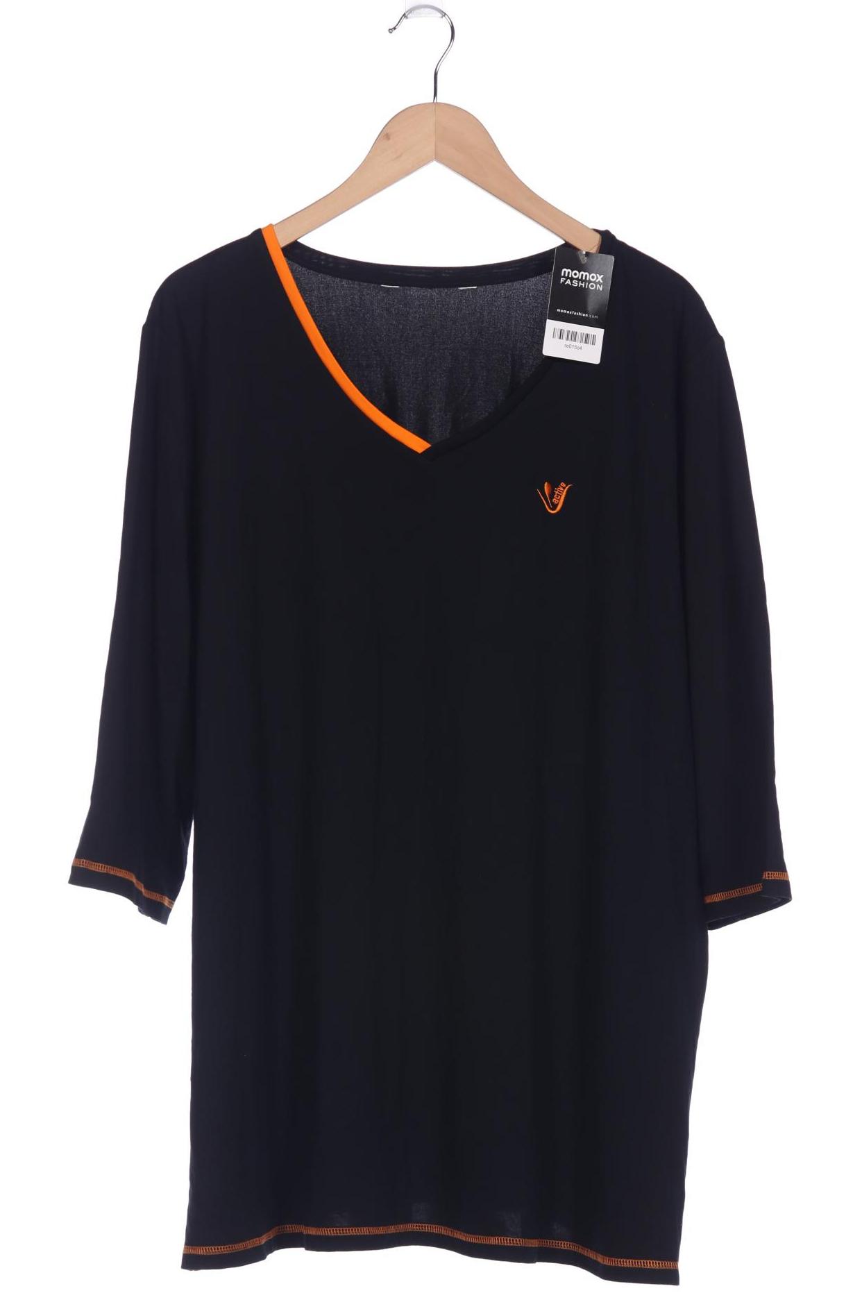 

Ulla Popken Damen T-Shirt, schwarz, Gr. 46