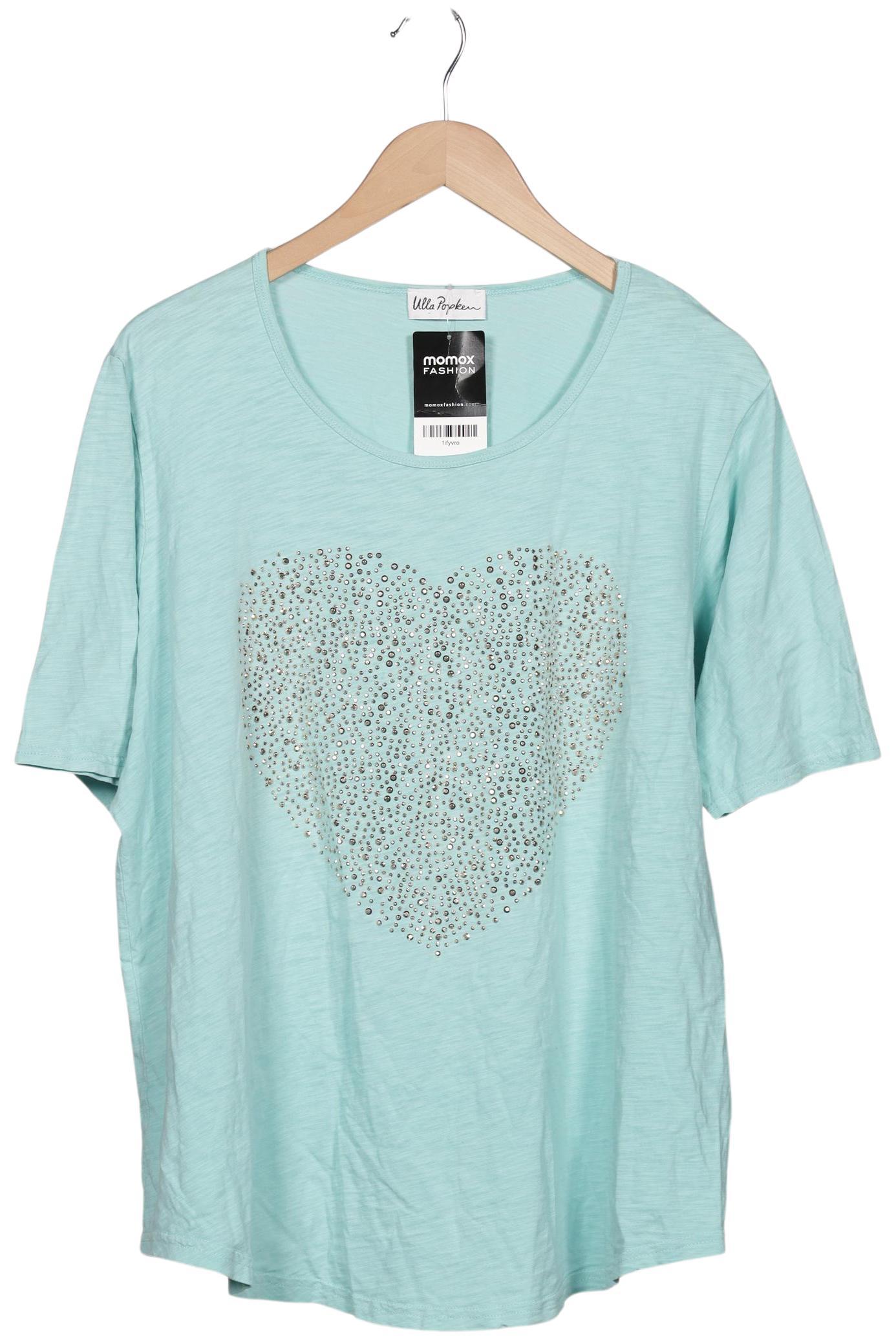 

Ulla Popken Damen T-Shirt, türkis, Gr. 50