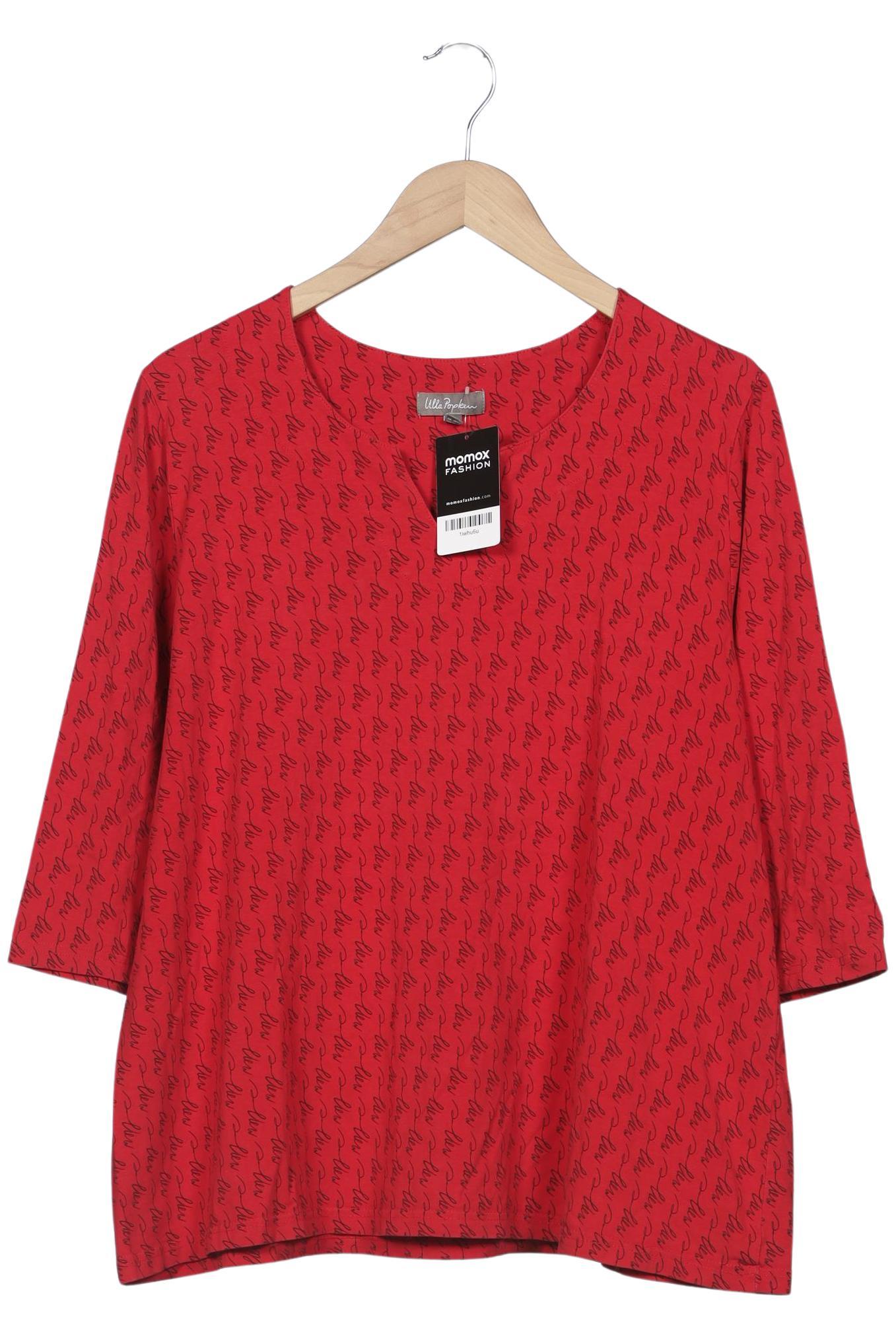 

Ulla Popken Damen T-Shirt, rot, Gr. 46