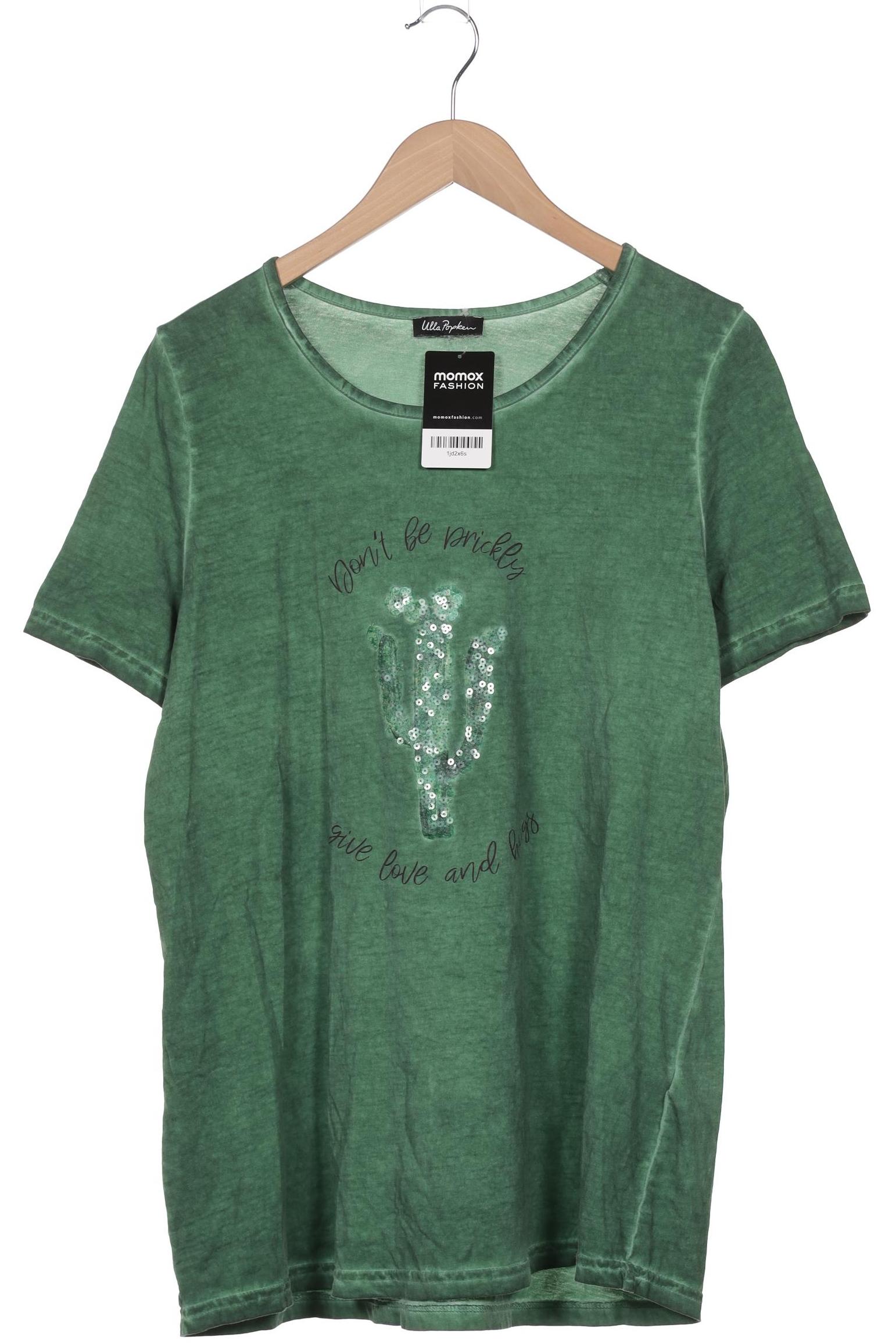 

Ulla Popken Damen T-Shirt, grün, Gr. 48