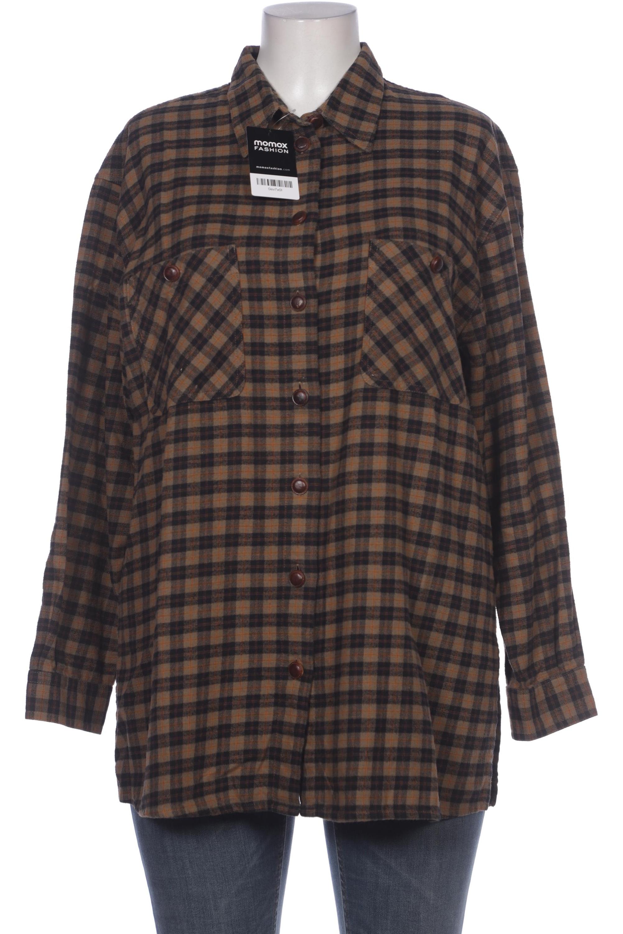 

Ulla Popken Damen Bluse, braun, Gr. 46