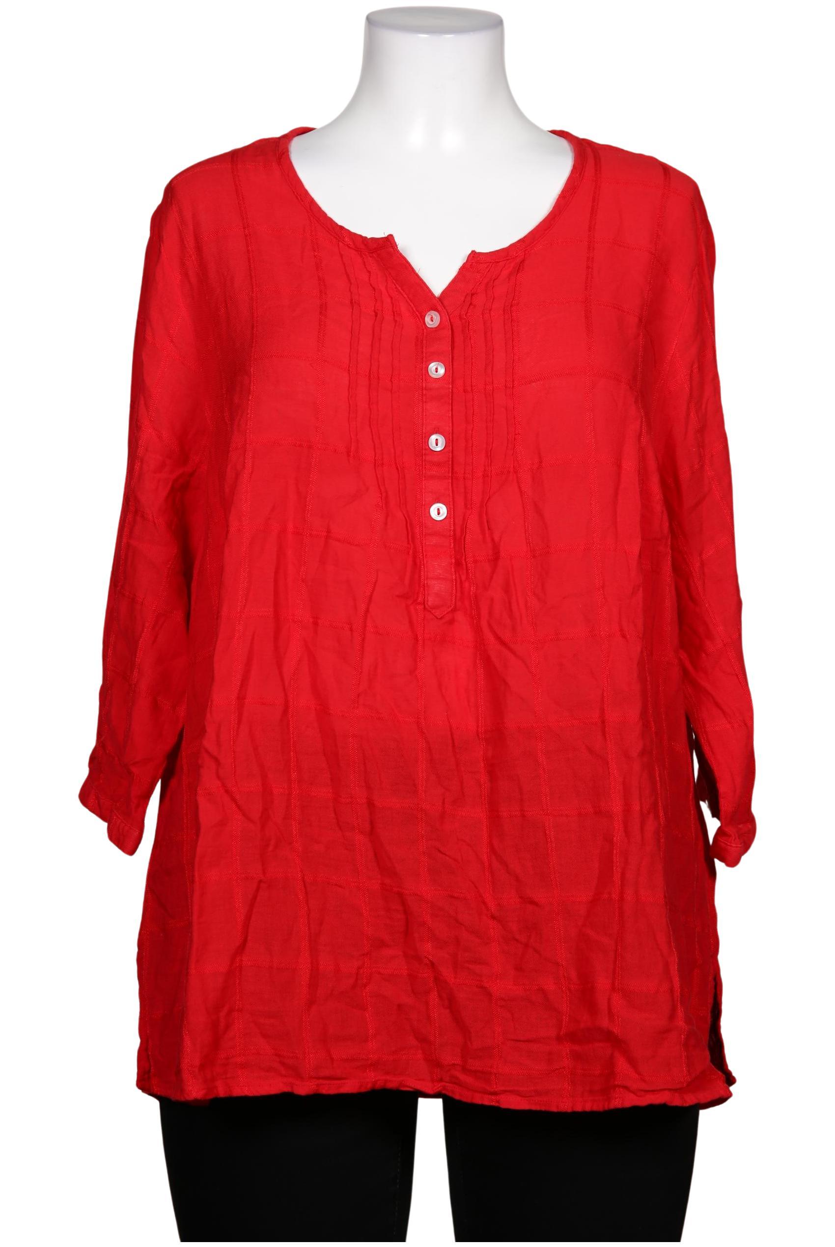 

Ulla Popken Damen Bluse, rot, Gr. 50
