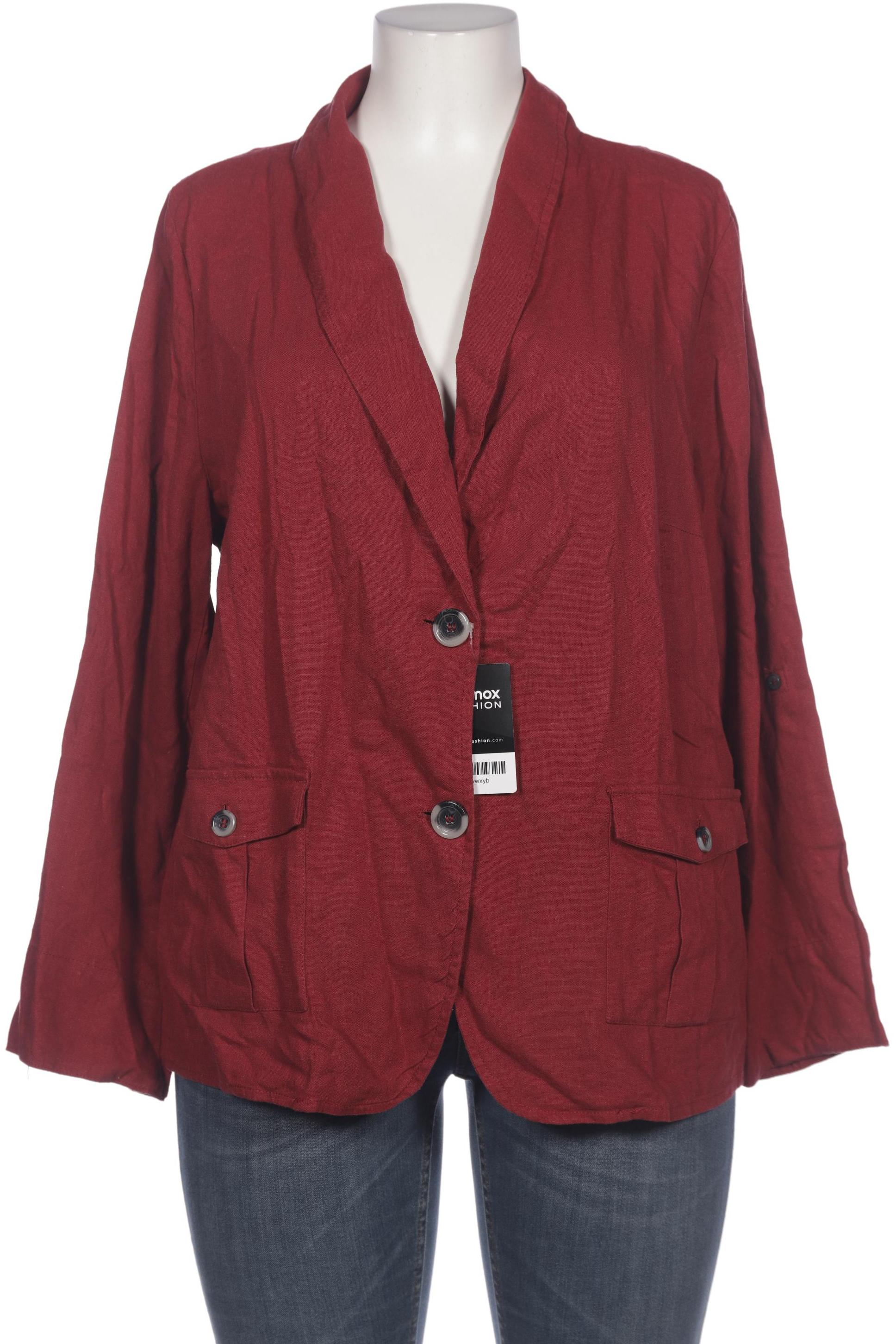 

Ulla Popken Damen Blazer, rot, Gr. 46