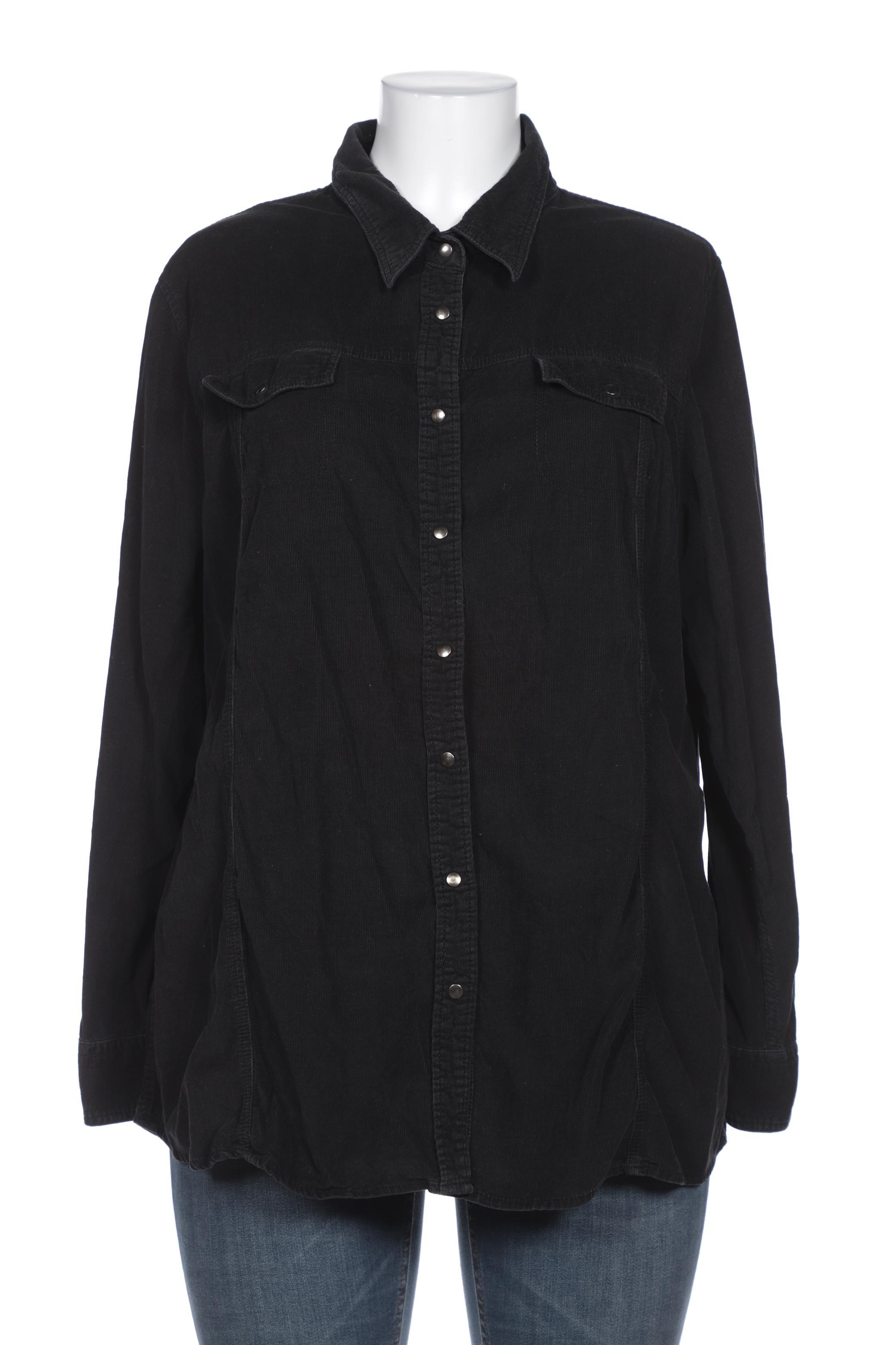 

Ulla Popken Damen Bluse, schwarz, Gr. 46