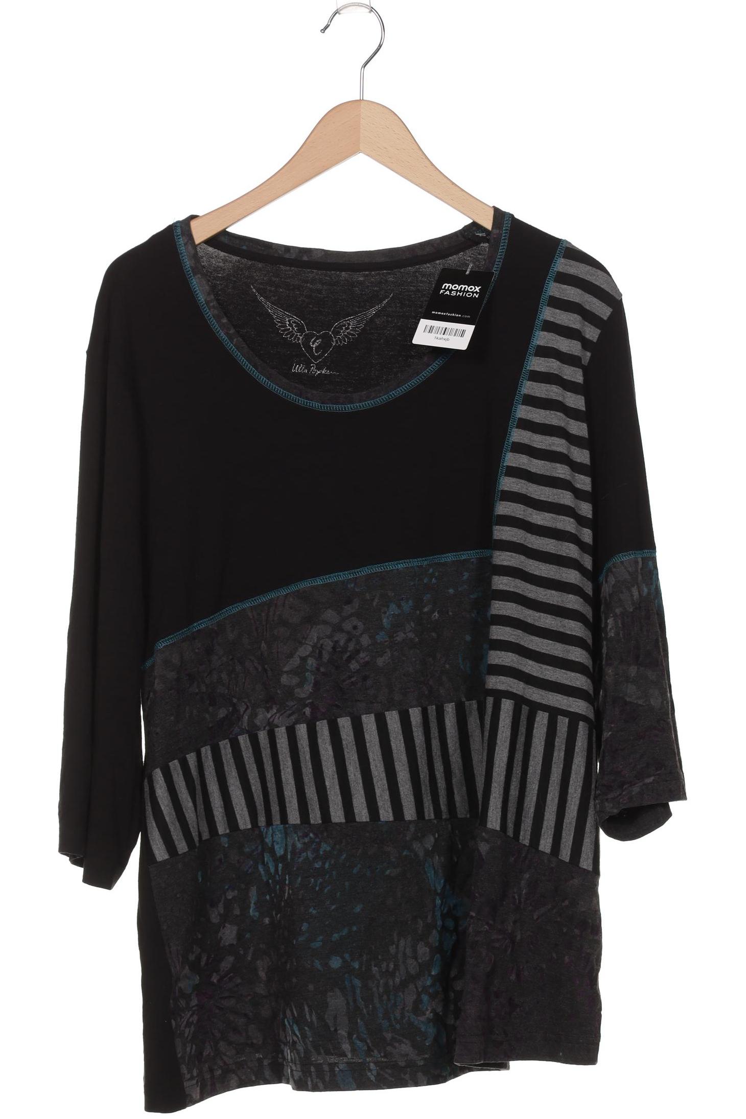 

Ulla Popken Damen Langarmshirt, schwarz, Gr. 50