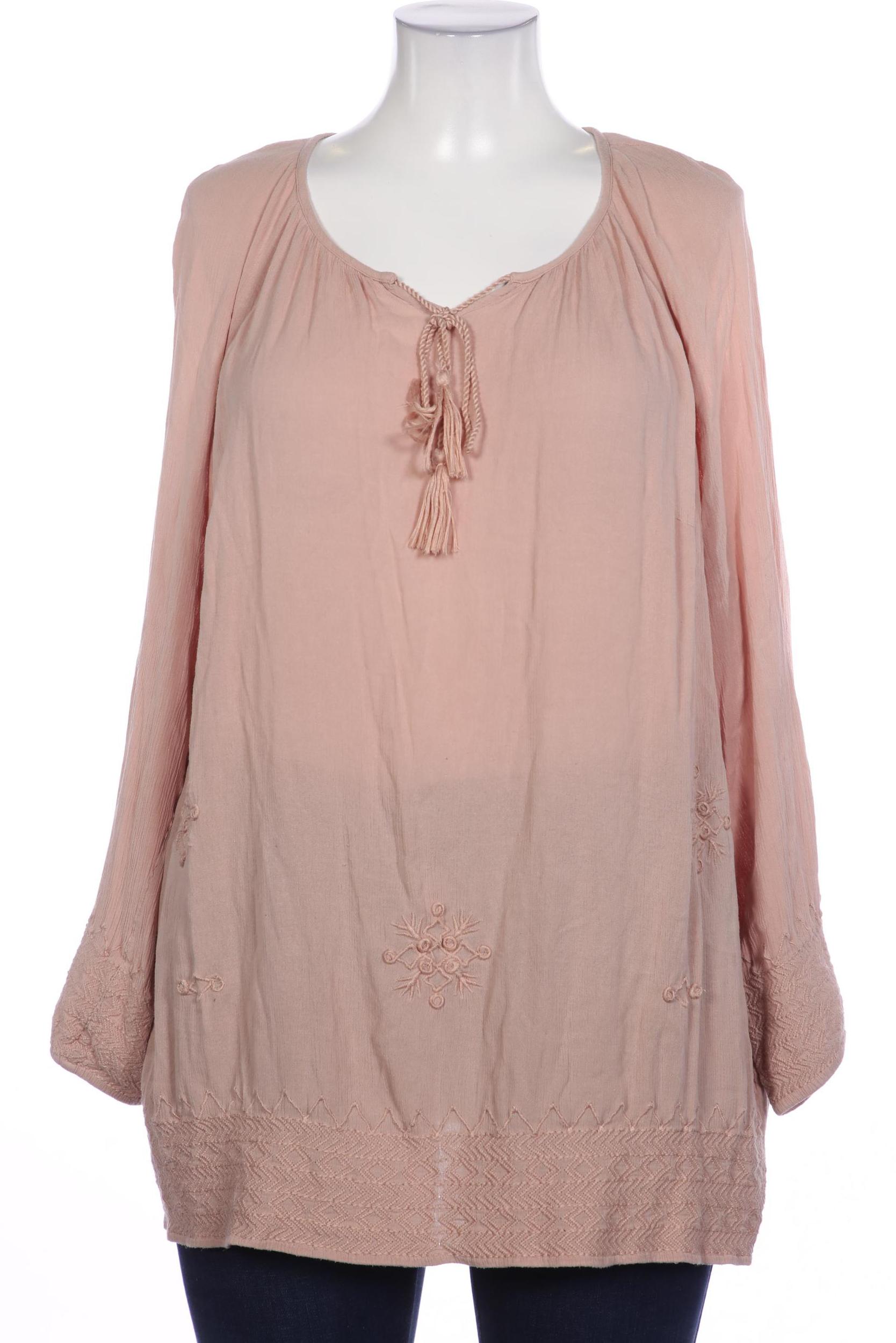 

Ulla Popken Damen Bluse, beige, Gr. 46