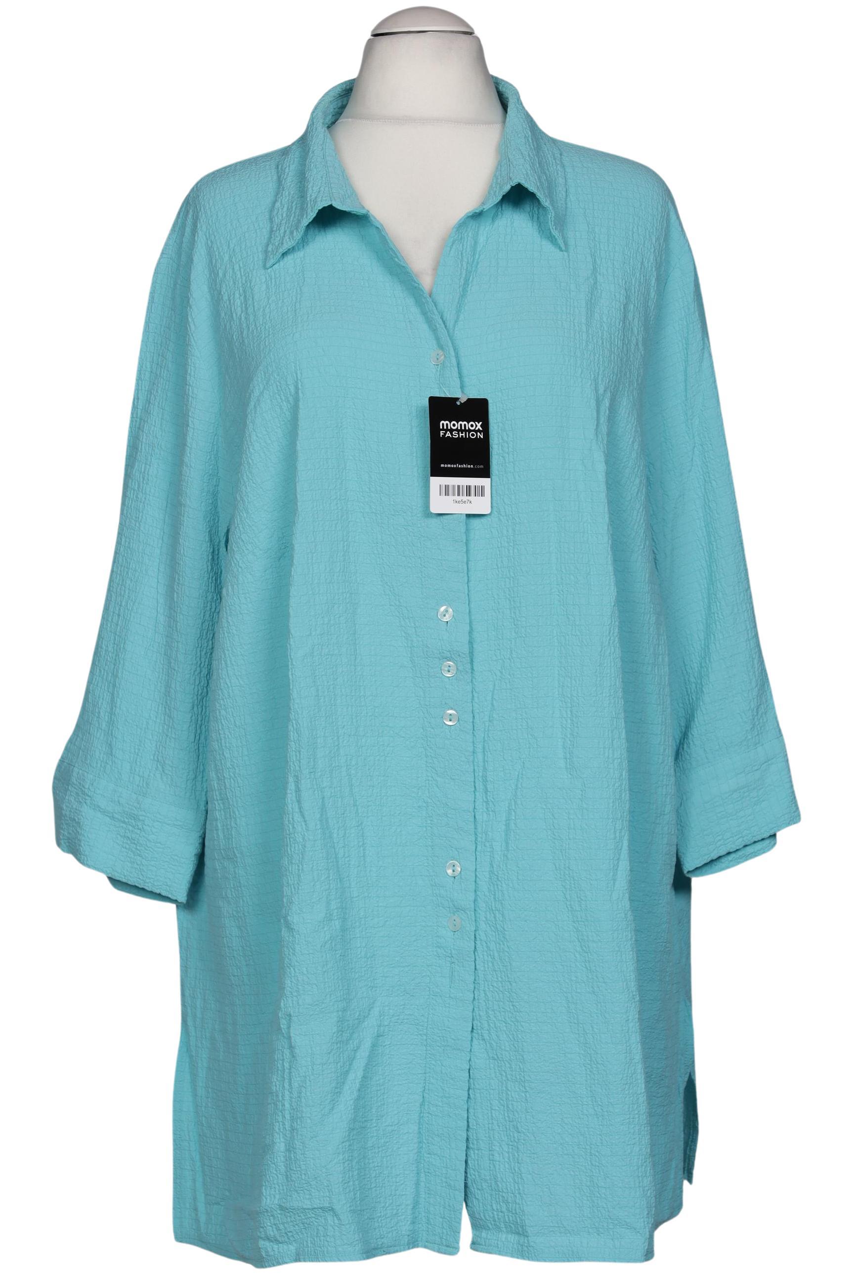 

Ulla Popken Damen Bluse, türkis, Gr. 54