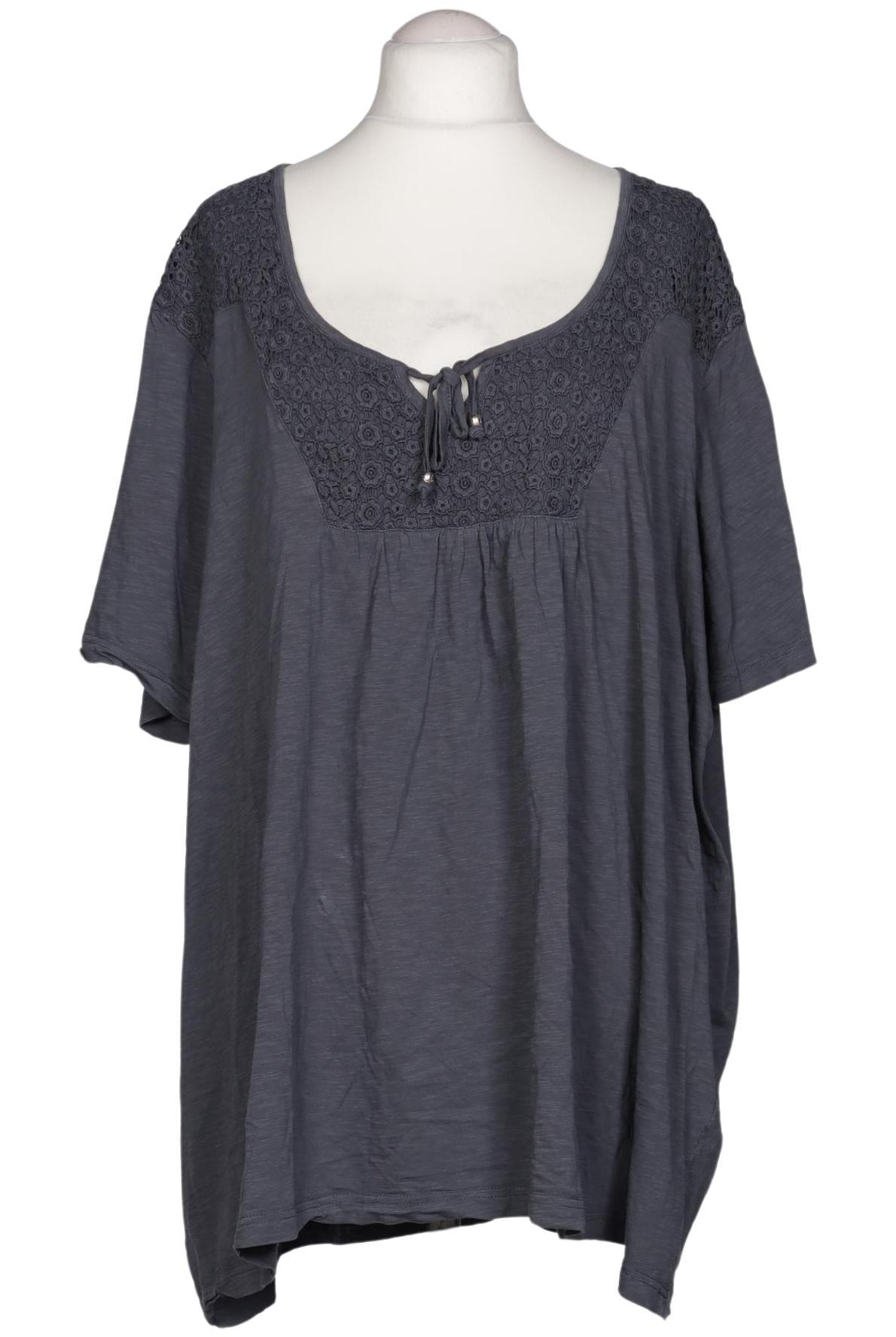 

Ulla Popken Damen T-Shirt, grau, Gr. 62