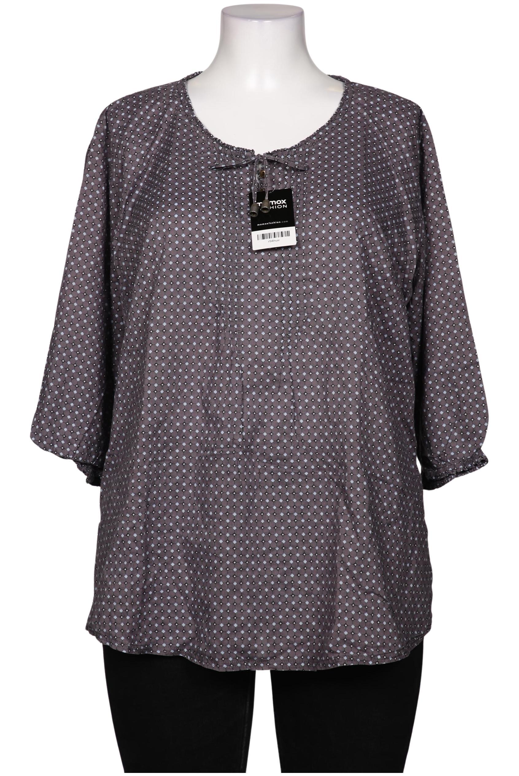 

Ulla Popken Damen Bluse, grau, Gr. 46