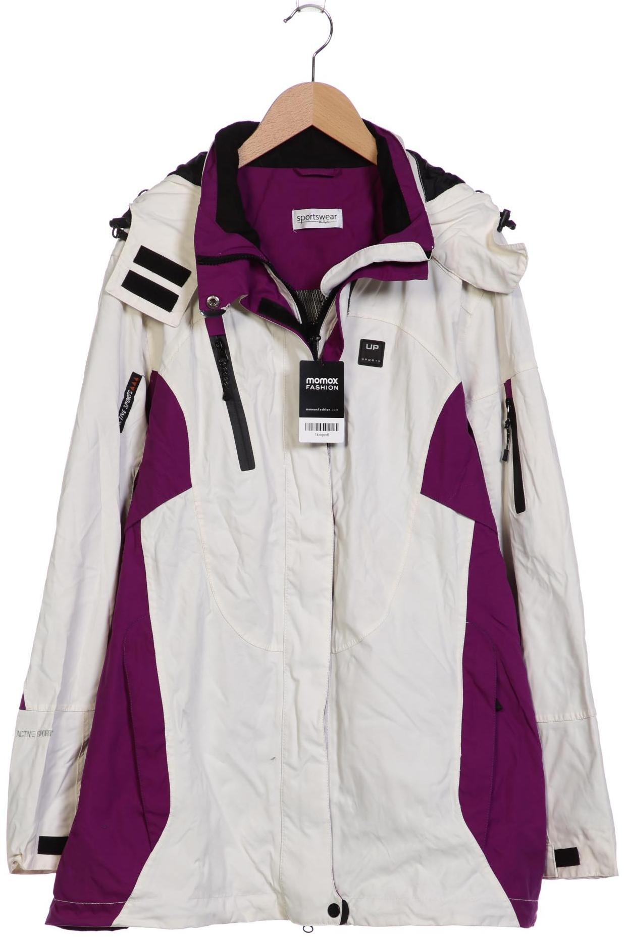 

Ulla Popken Damen Jacke, weiß, Gr. 46
