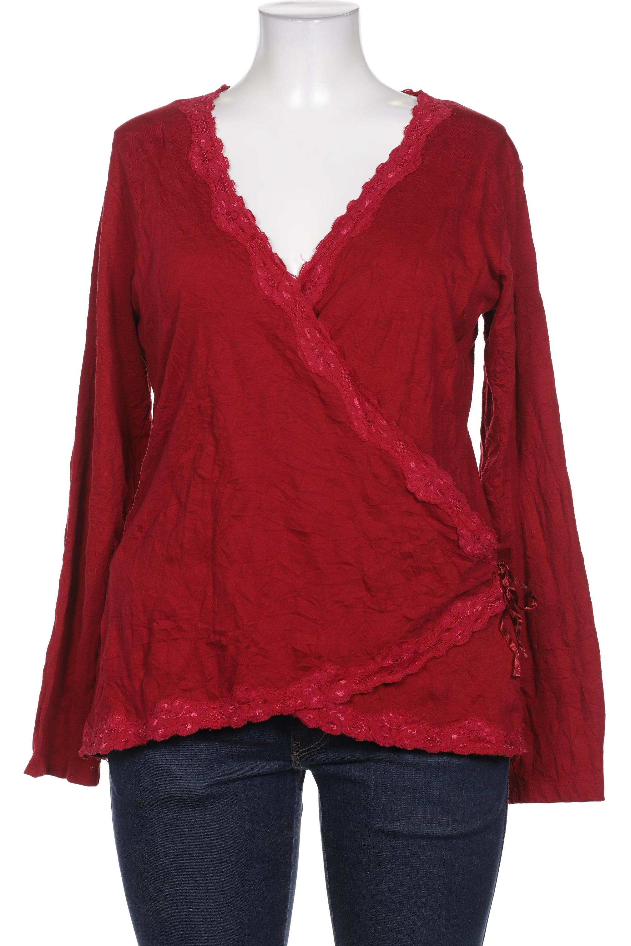

Ulla Popken Damen Bluse, rot, Gr. 42