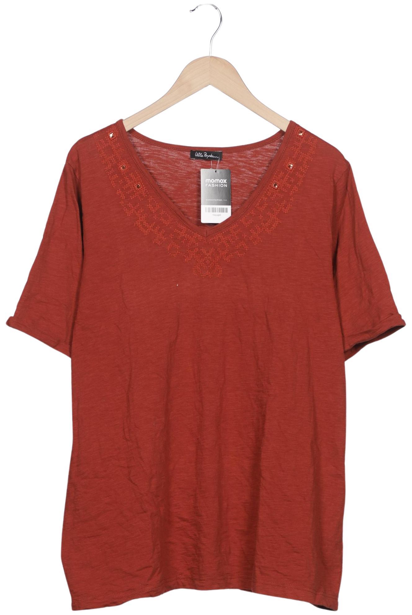 

Ulla Popken Damen T-Shirt, braun, Gr. 52