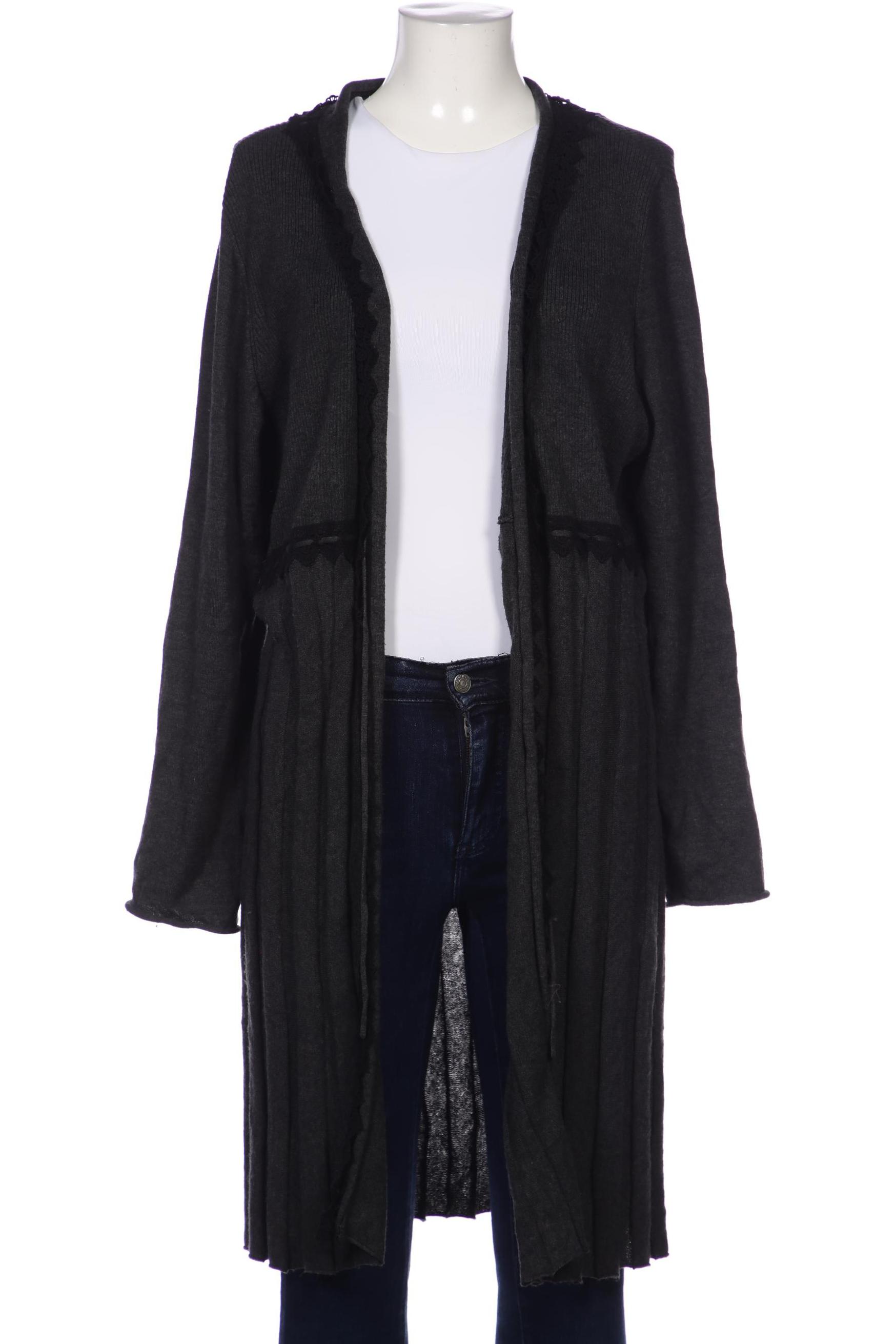 

Ulla Popken Damen Strickjacke, grau