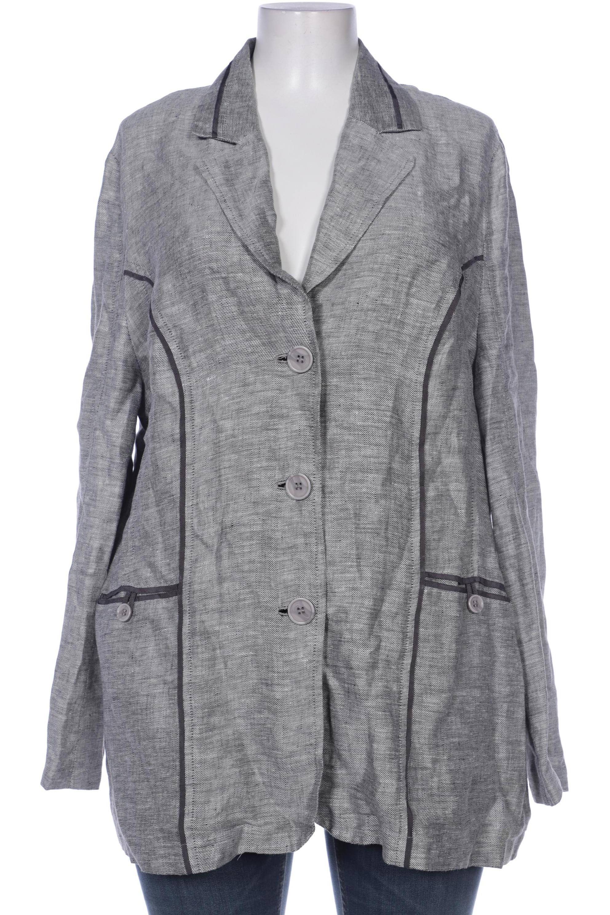 

Ulla Popken Damen Blazer, grau, Gr. 46
