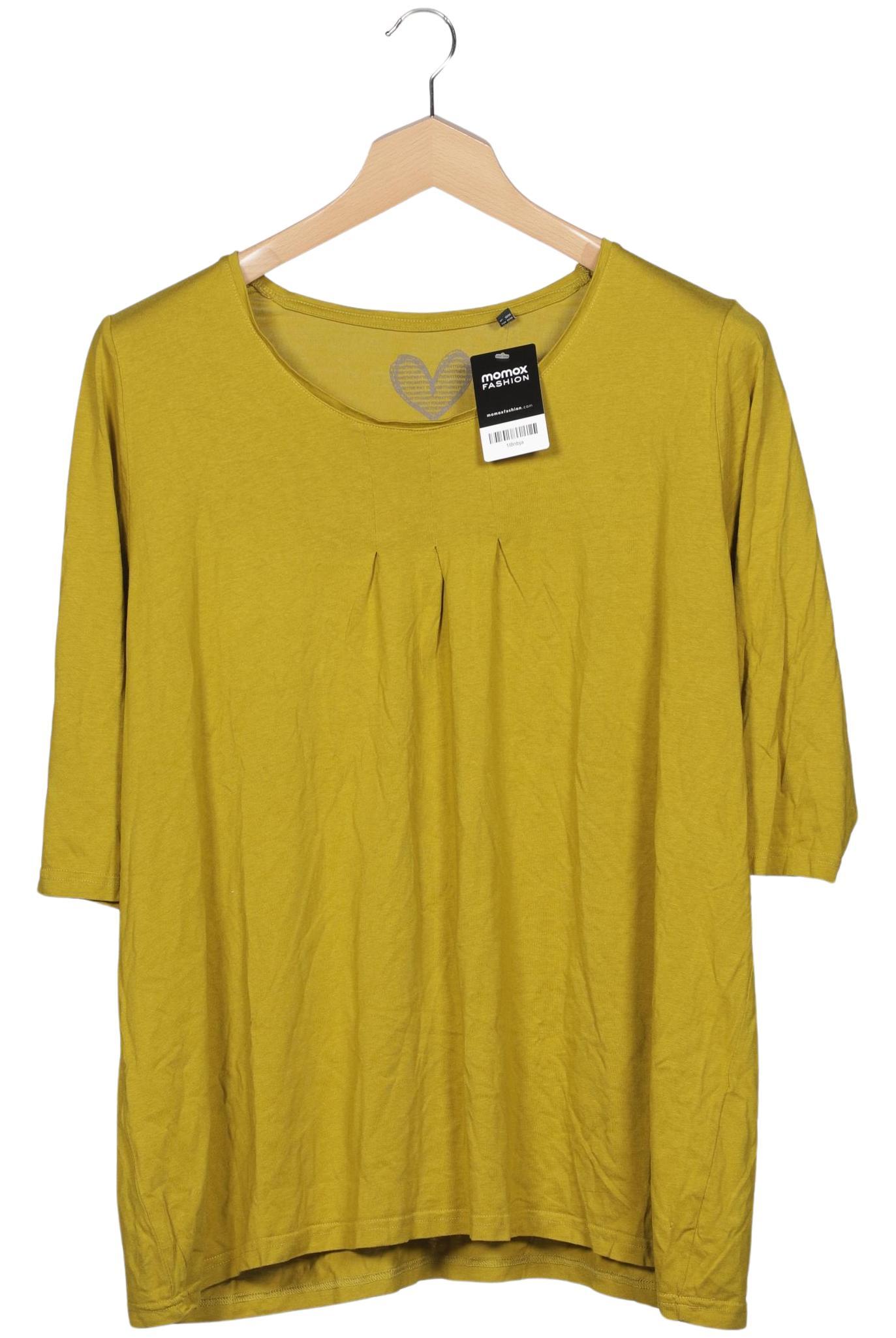 

Ulla Popken Damen T-Shirt, gelb, Gr. 50