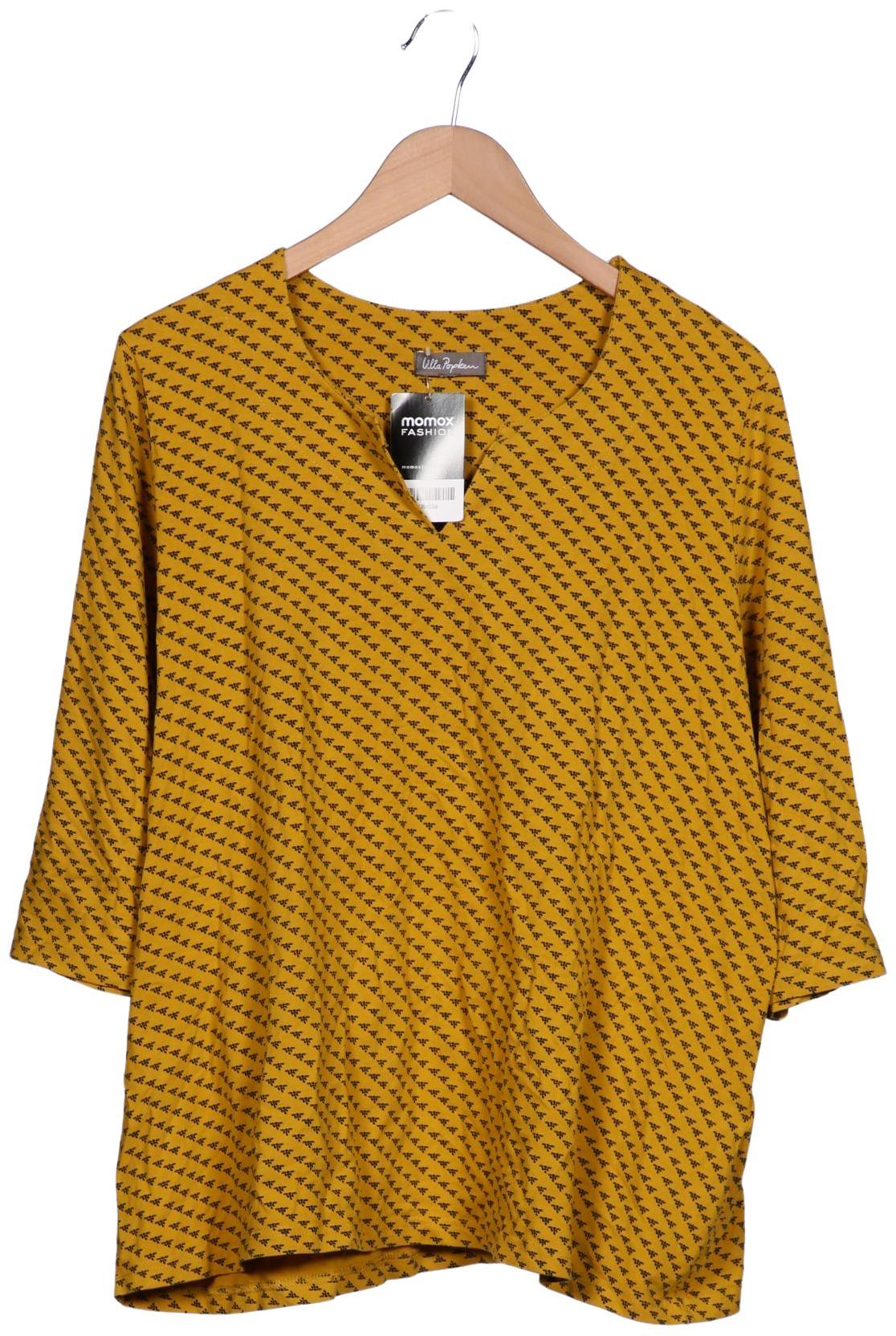 

Ulla Popken Damen Langarmshirt, gelb, Gr. 46