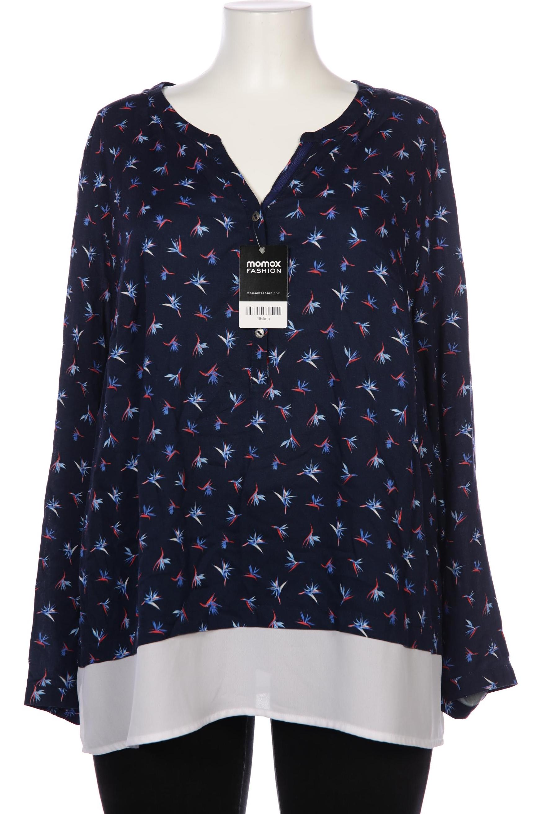 

Ulla Popken Damen Bluse, marineblau, Gr. 46