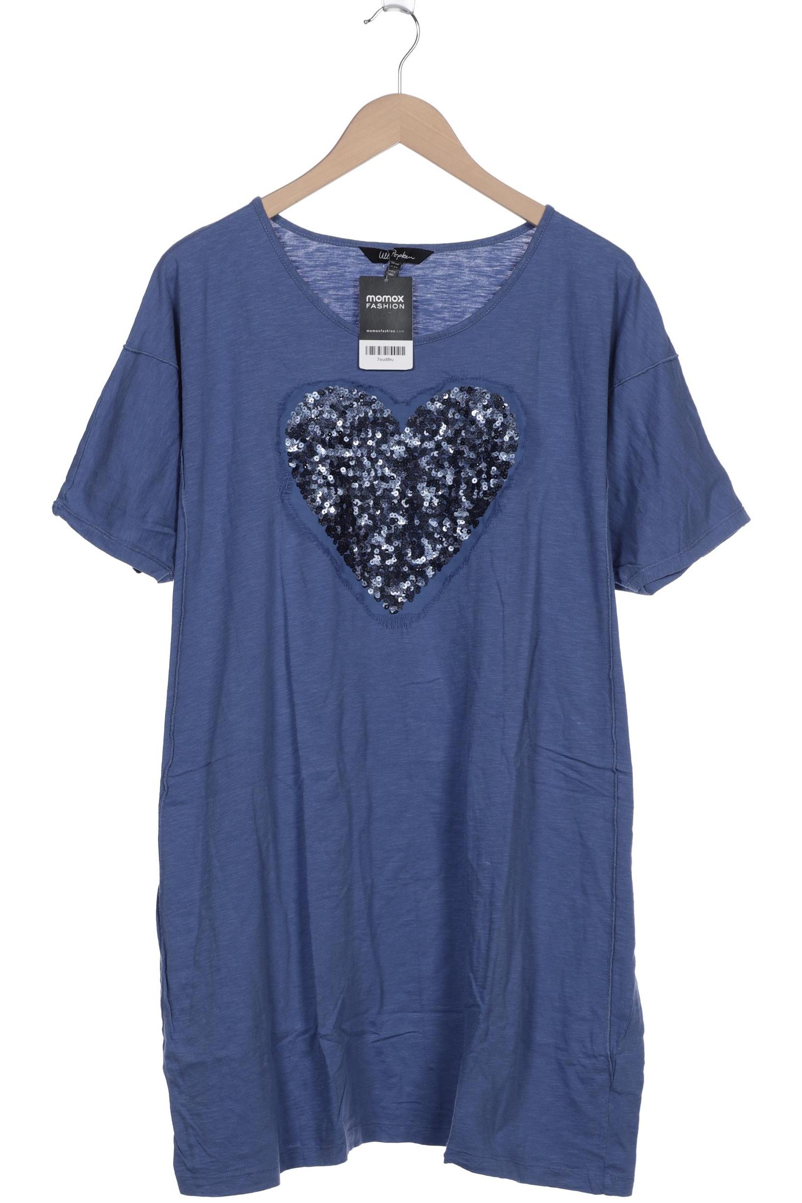 

Ulla Popken Damen T-Shirt, blau, Gr. 46