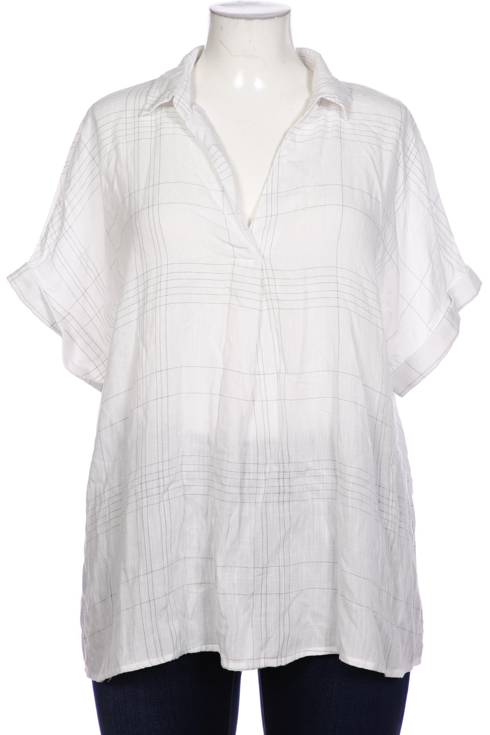 

Ulla Popken Damen Bluse, weiß, Gr. 46