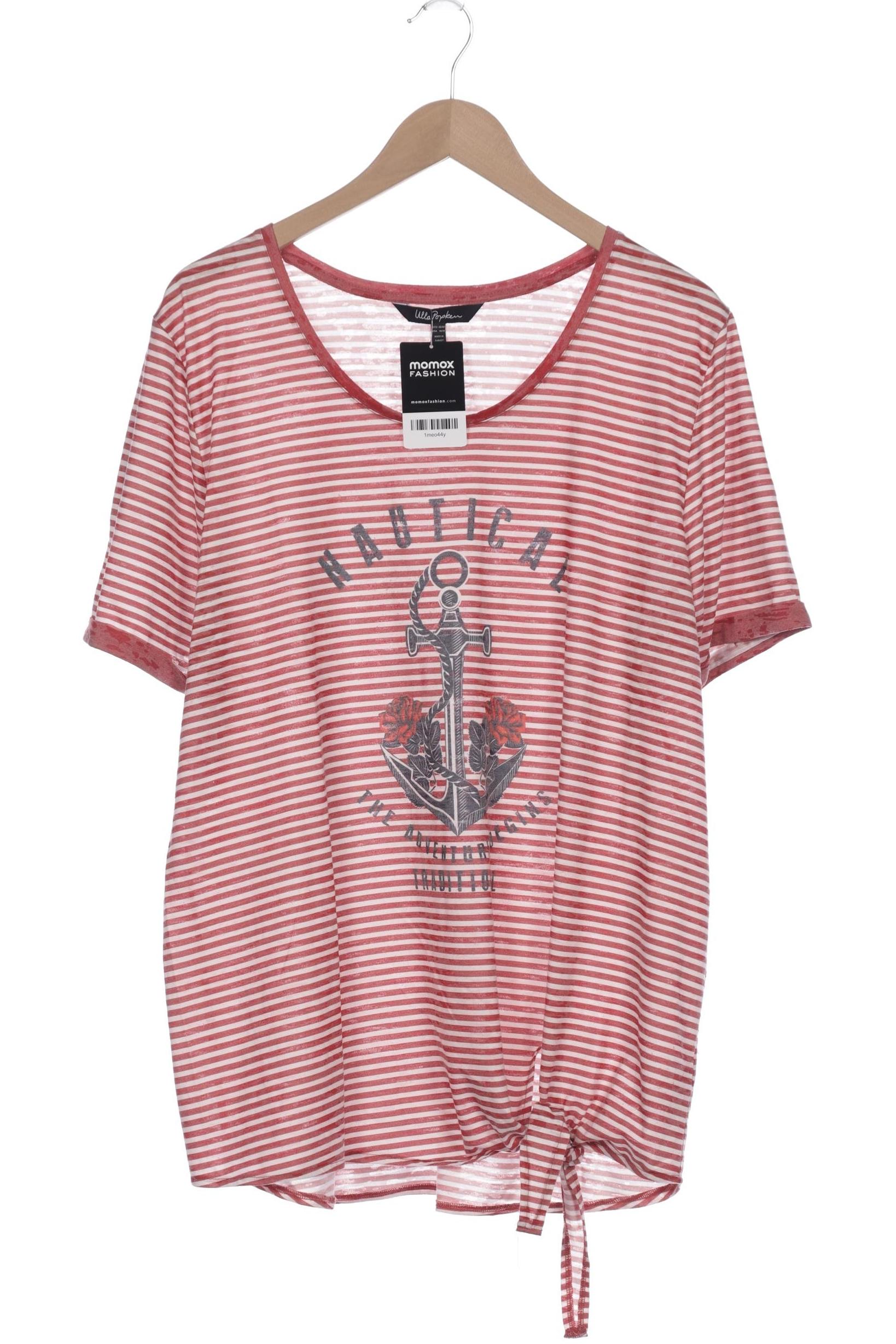 

Ulla Popken Damen T-Shirt, rot, Gr. 46
