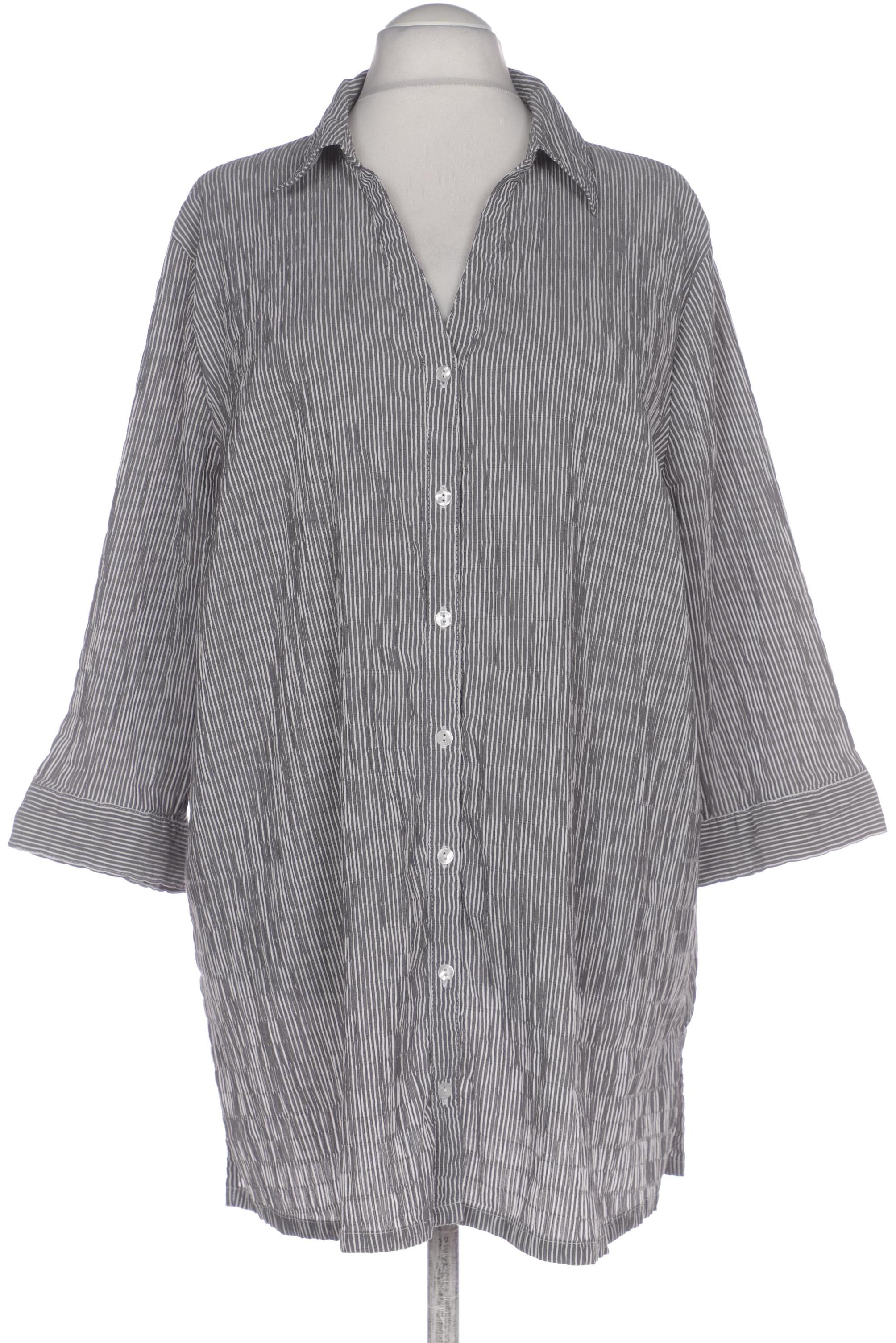 

Ulla Popken Damen Bluse, grau, Gr. 54