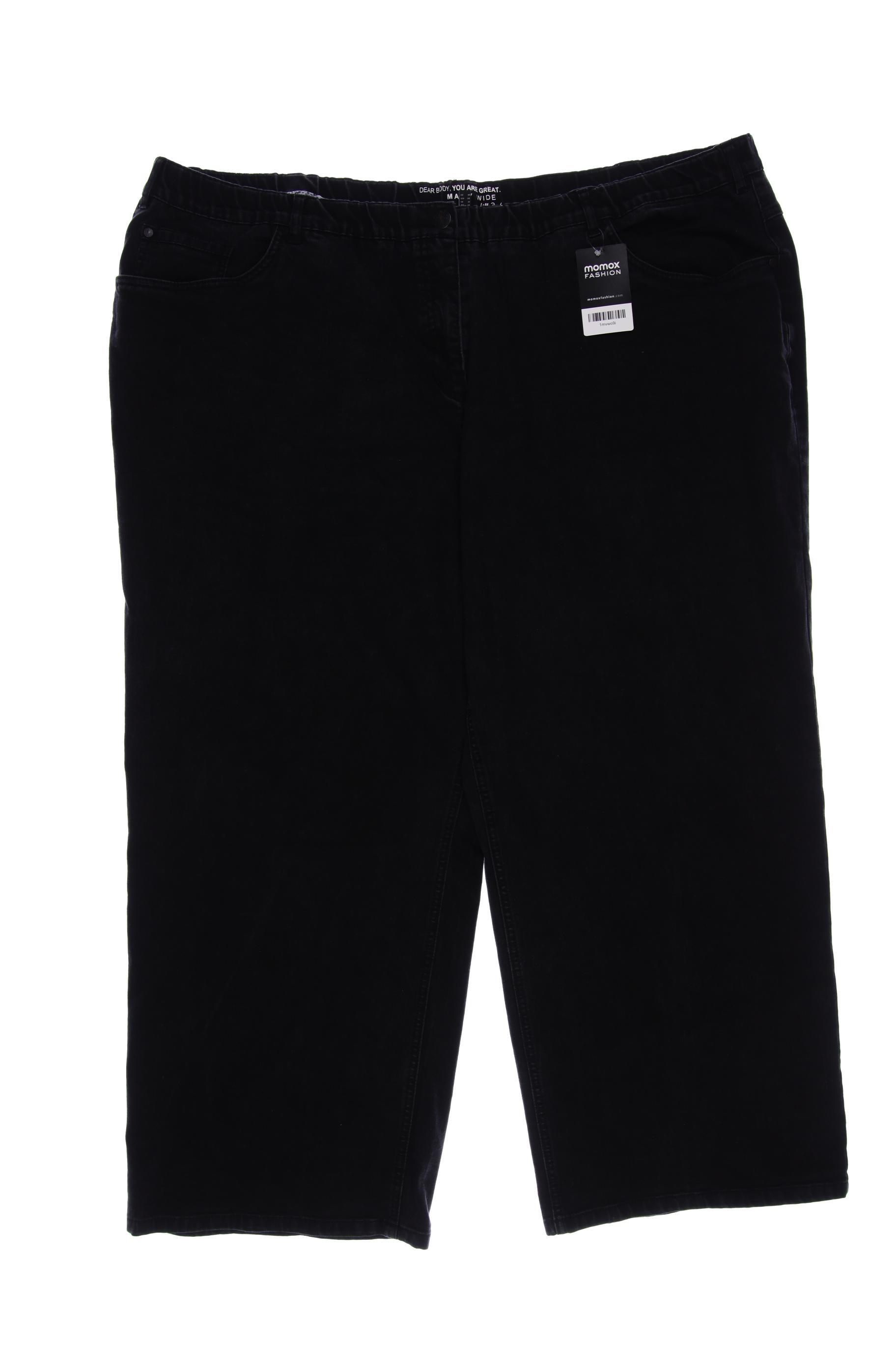 

Ulla Popken Damen Jeans, schwarz