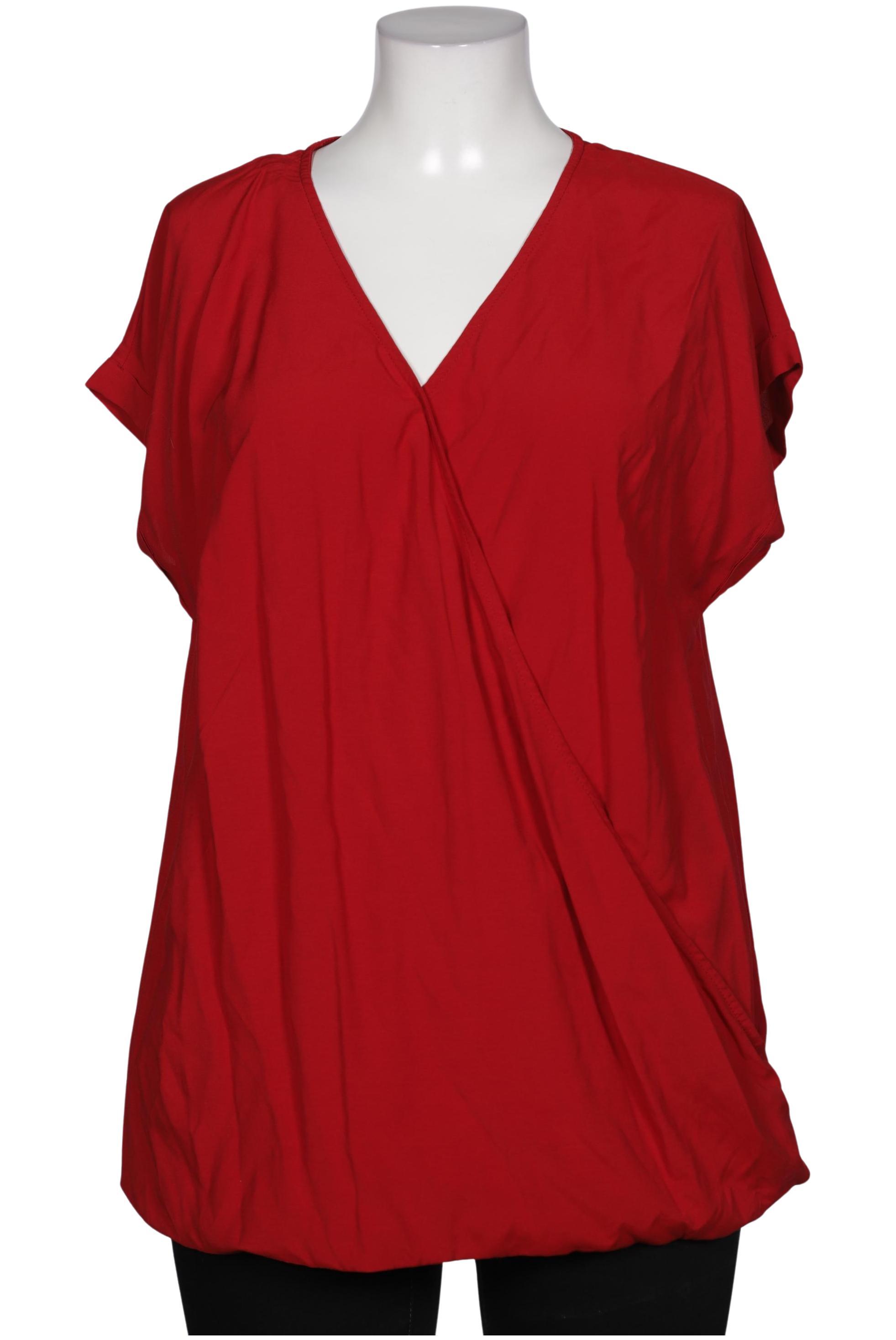

Ulla Popken Damen Bluse, rot, Gr. 46