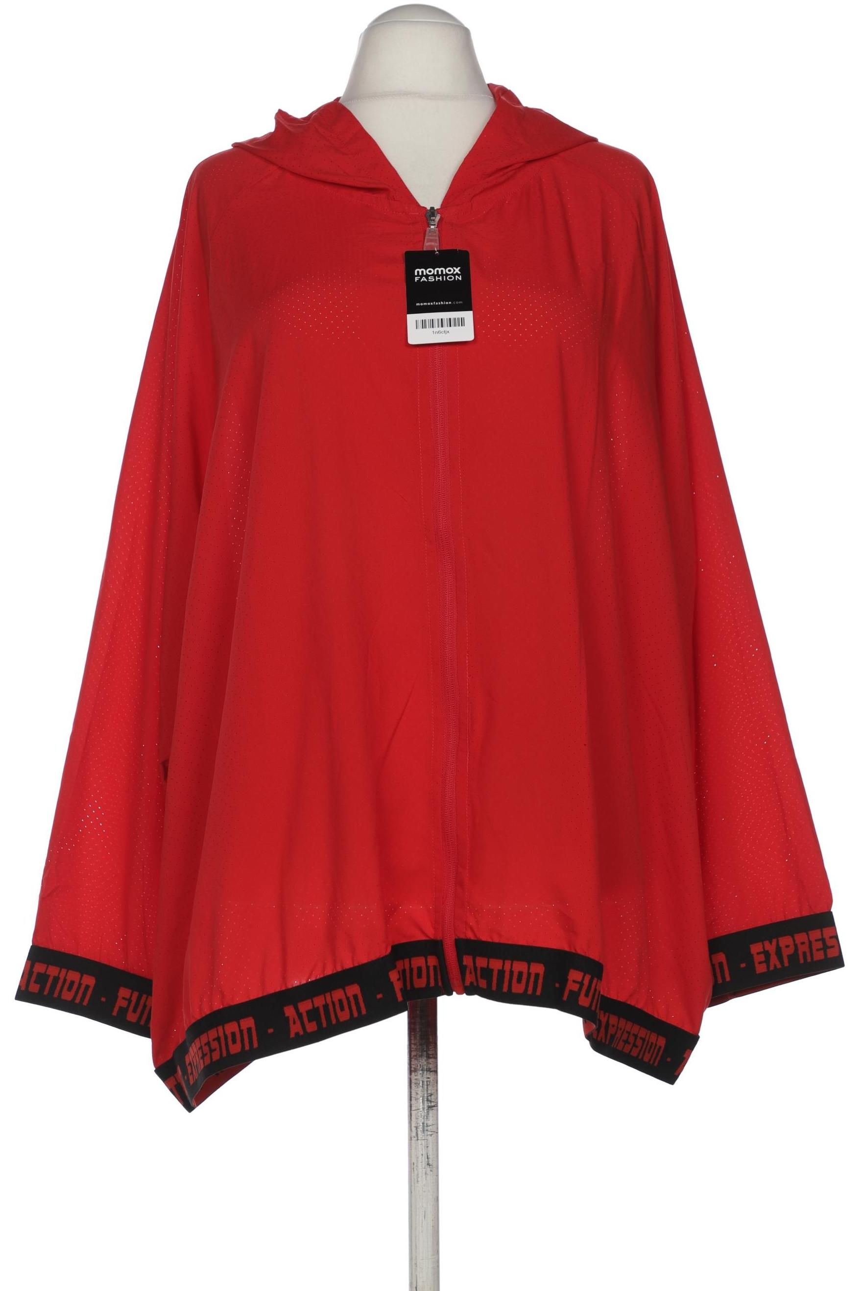 

Ulla Popken Damen Kapuzenpullover, rot, Gr. 58