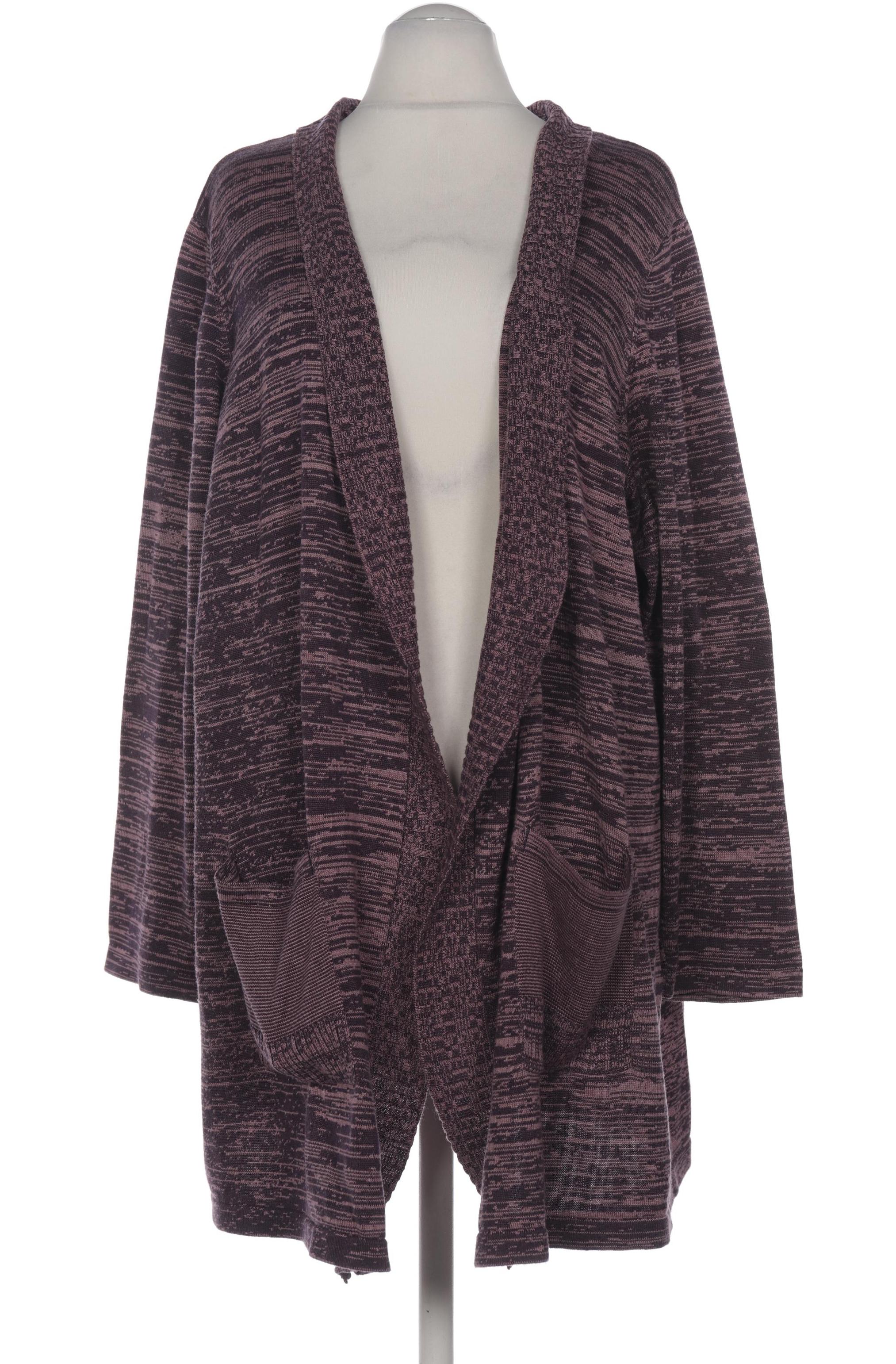 

Ulla Popken Damen Strickjacke, flieder, Gr. 54