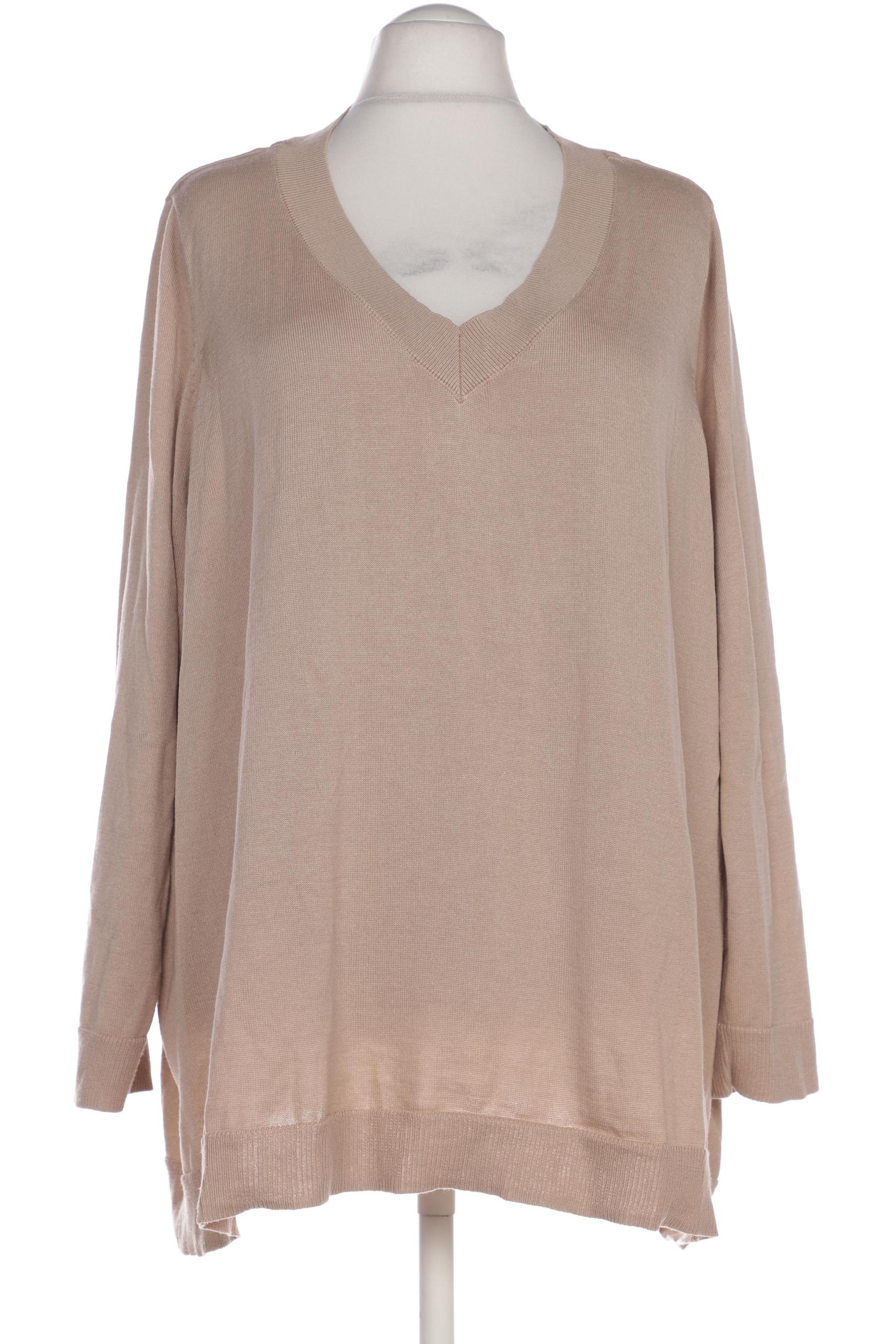 

Ulla Popken Damen Pullover, beige, Gr. 58