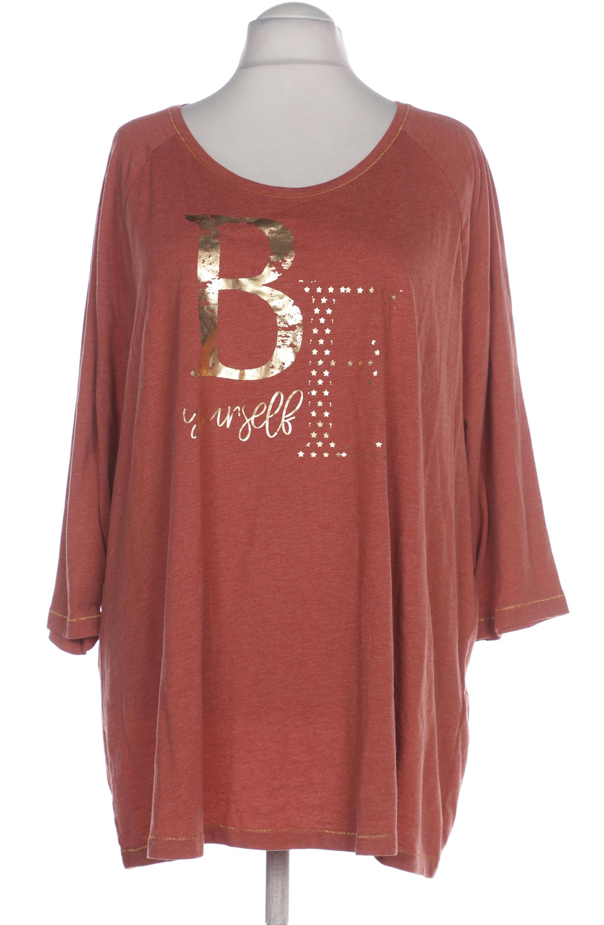 

Ulla Popken Damen T-Shirt, orange, Gr. 54