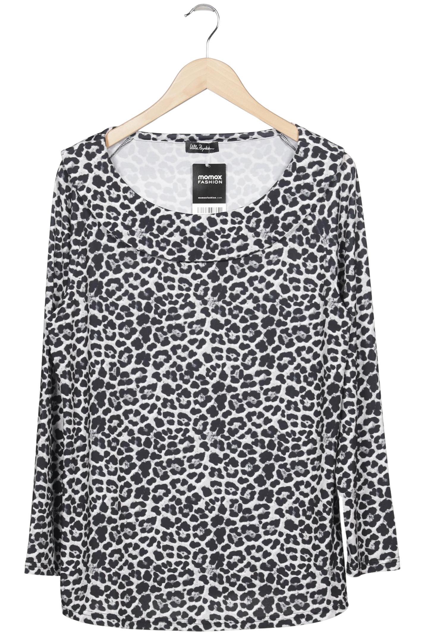 

Ulla Popken Damen Langarmshirt, grau, Gr. 46