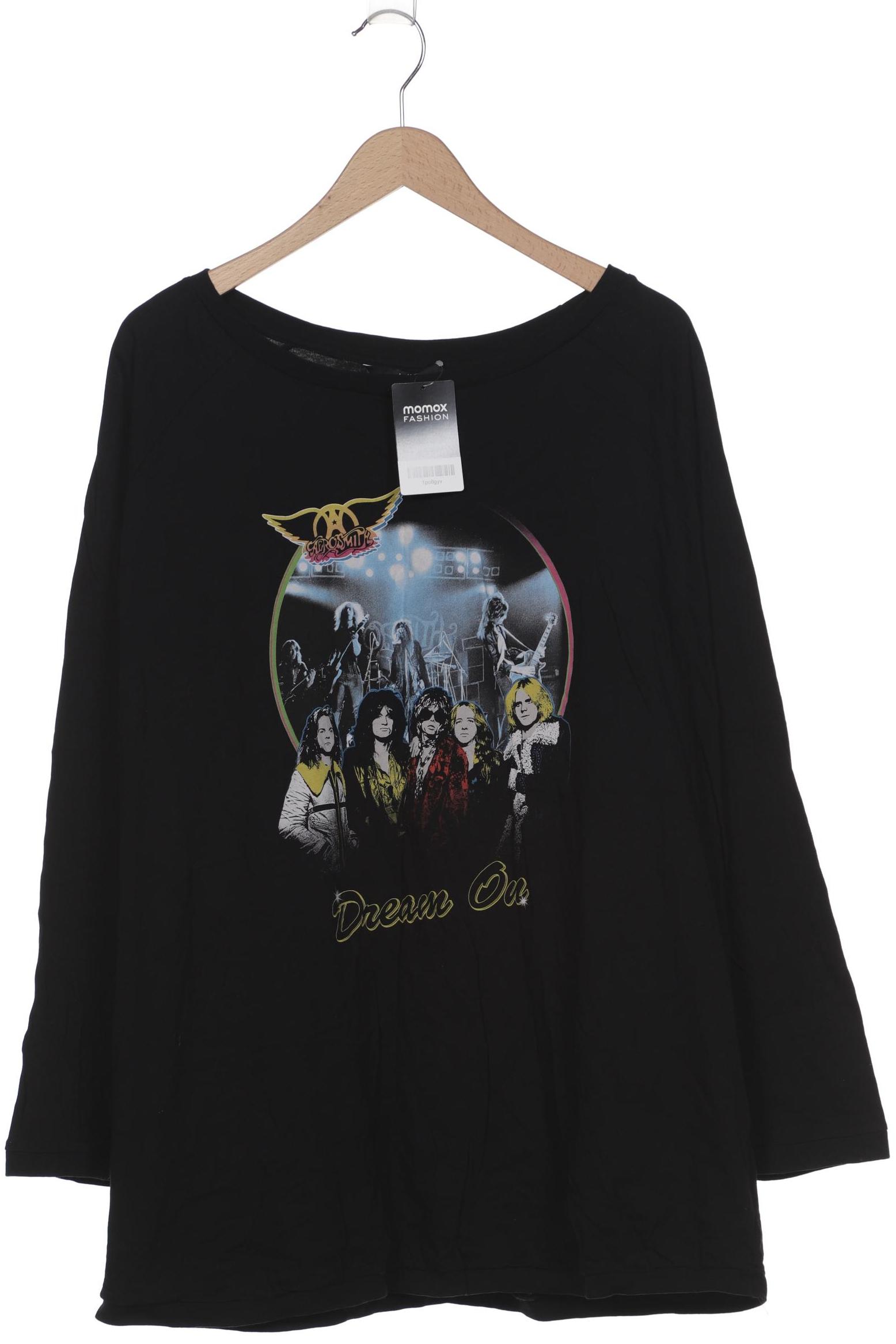 

Ulla Popken Damen Langarmshirt, schwarz, Gr. 50